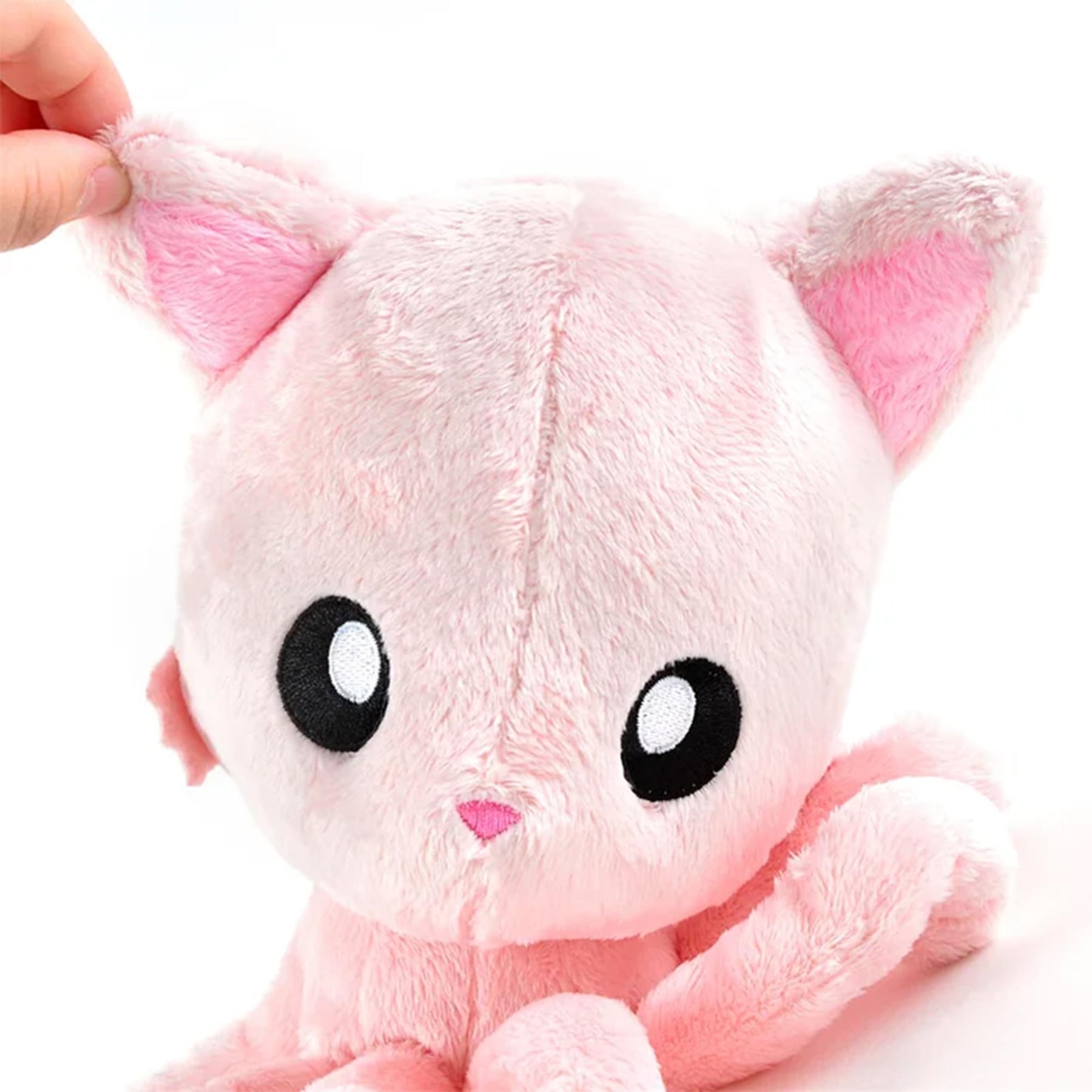 Tentacle Kitty Cotton Candy Scented Pink Plush Collectible | Measures 8 Inches Tall