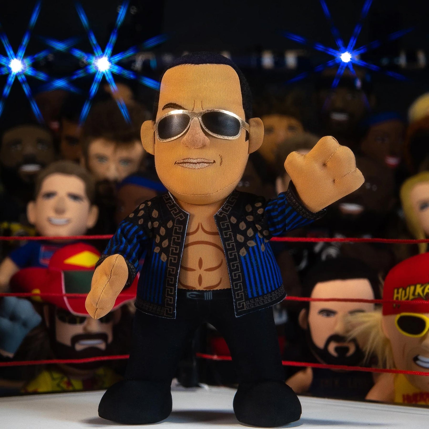 WWE The Rock Retro 10 Inch Collector Plush