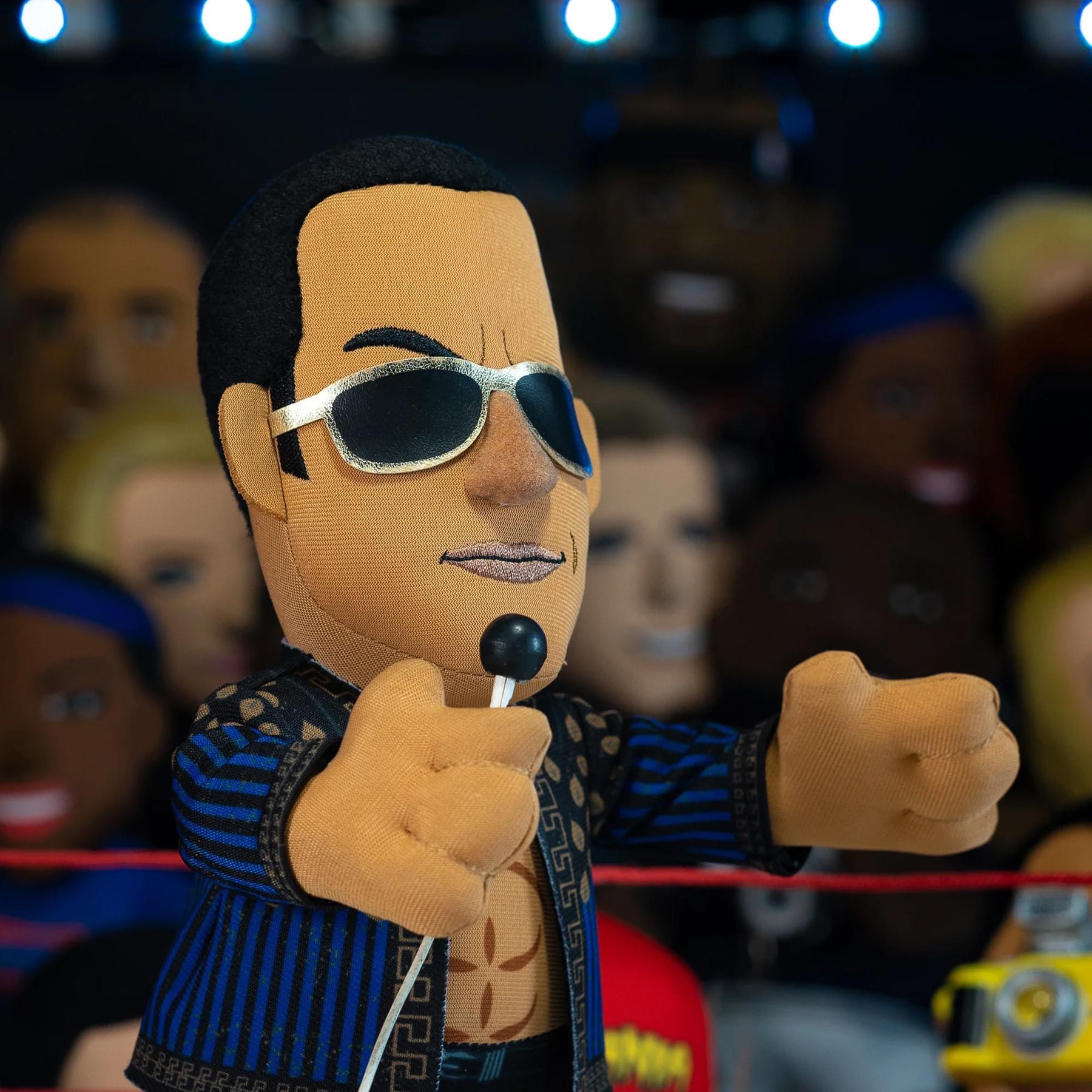 WWE The Rock Retro 10 Inch Collector Plush