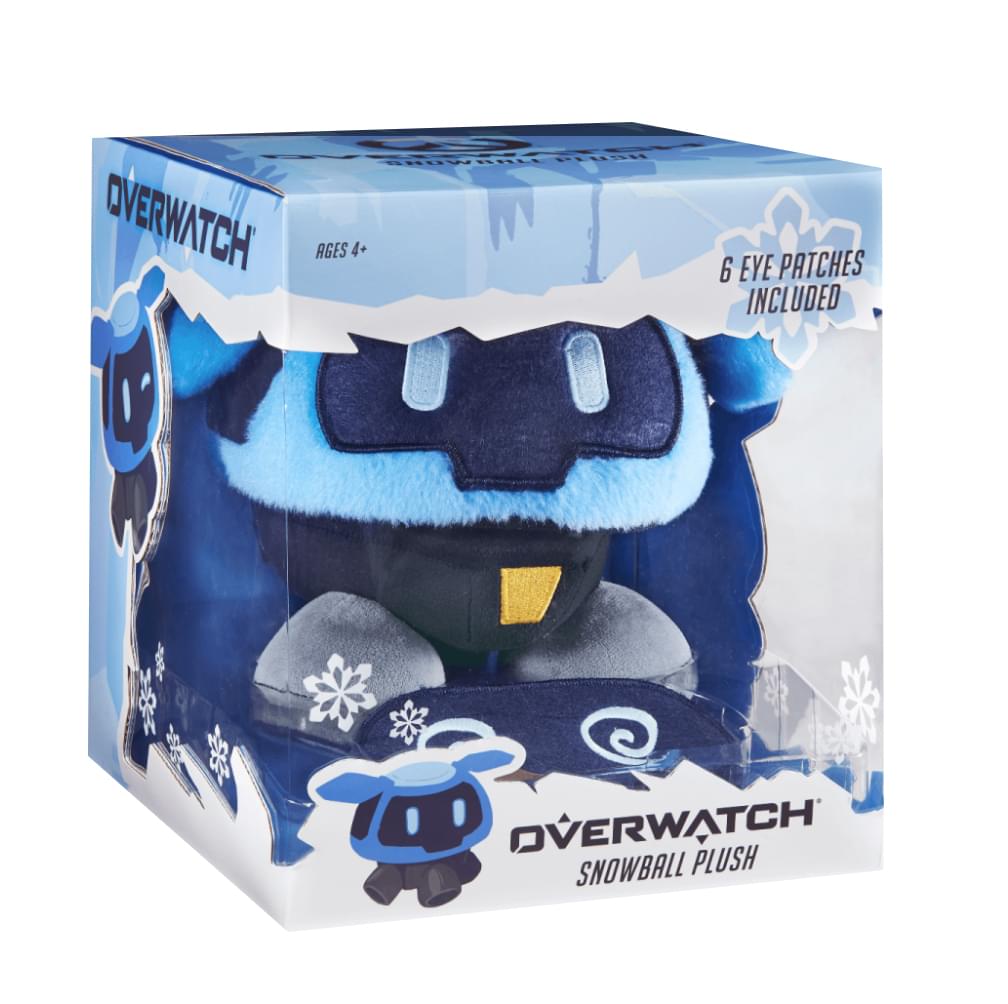 Overwatch Deluxe Snowball Plush With Changeable Eyes