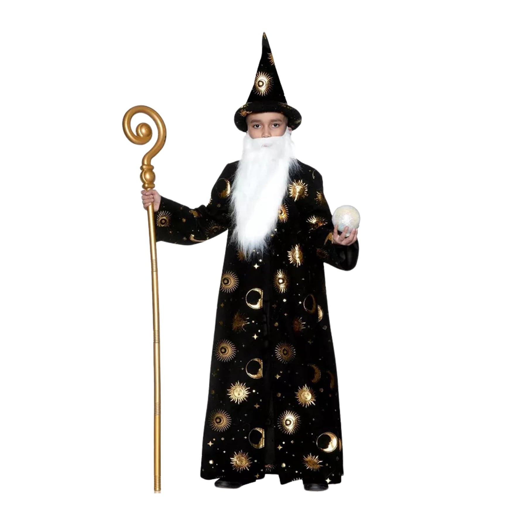Wizard Robe- Black Children's Costume