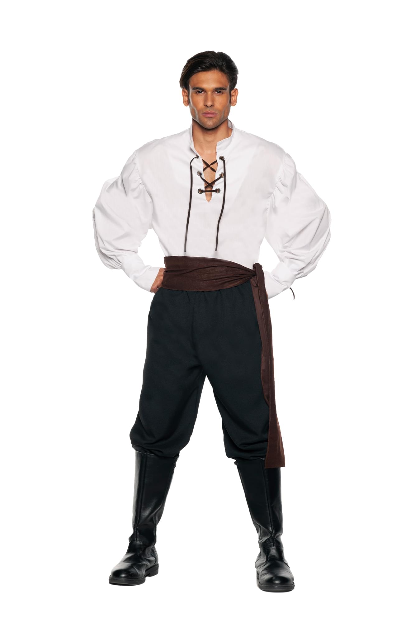 Renaissance Shirt- White Adult Costume