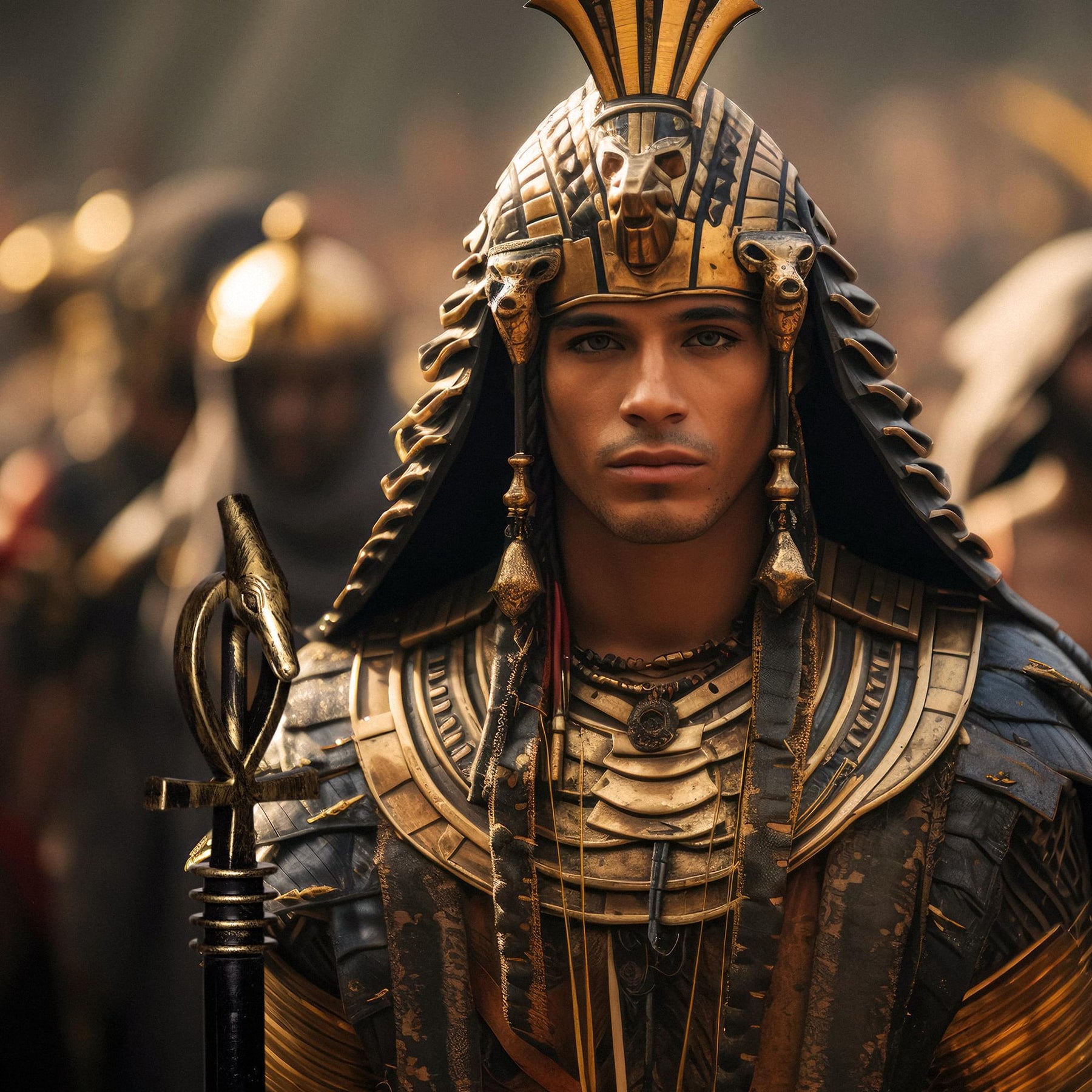 Egyptian Staff 41.5 Inch Foam Adult Costume Accessory