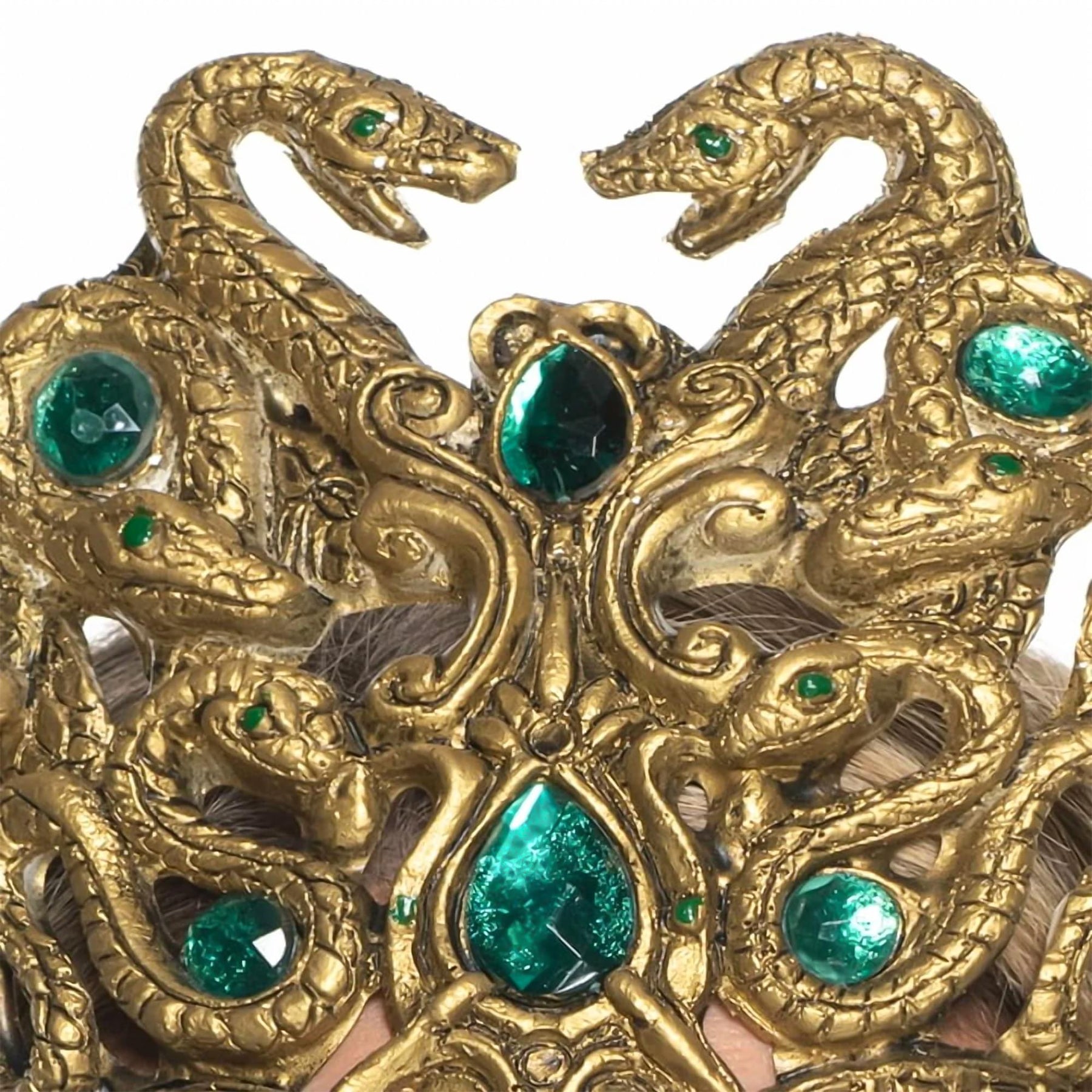 Medusa Gold Snakes Adult Costume Headpiece