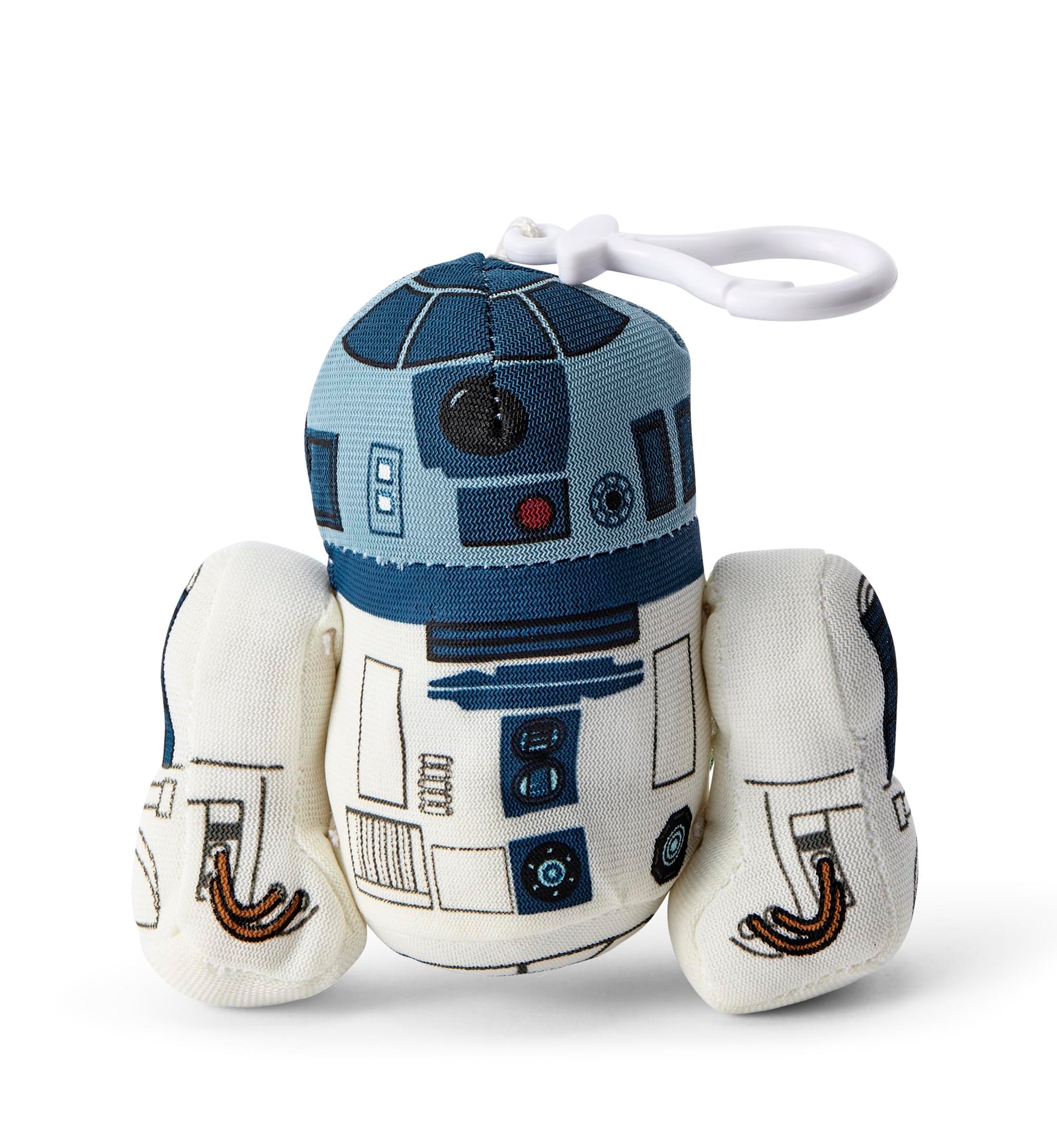 Star Wars Mini Talking Plush Toy Clip On - R2D2