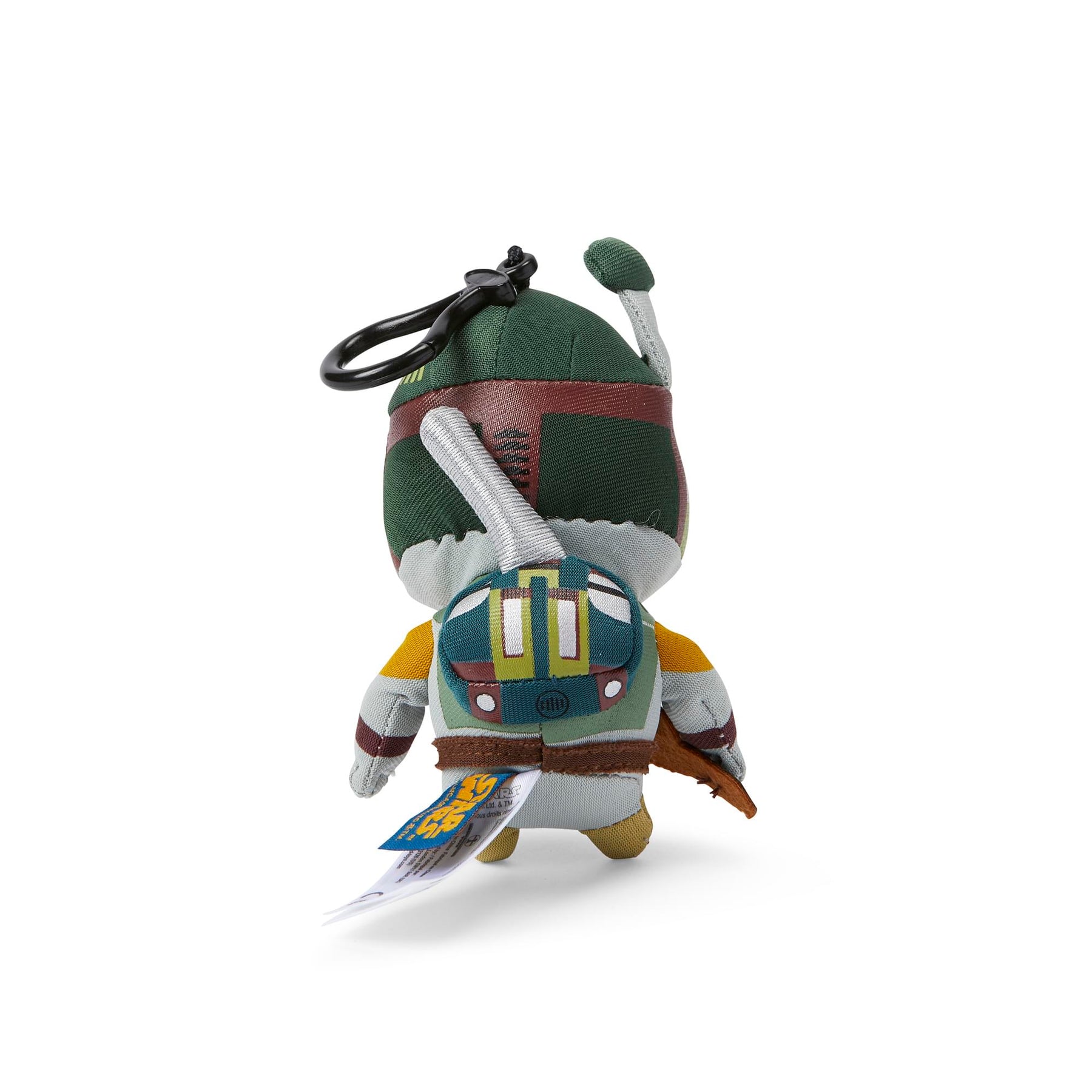 Star Wars Mini Talking Plush Toy Clip On - Boba Fett