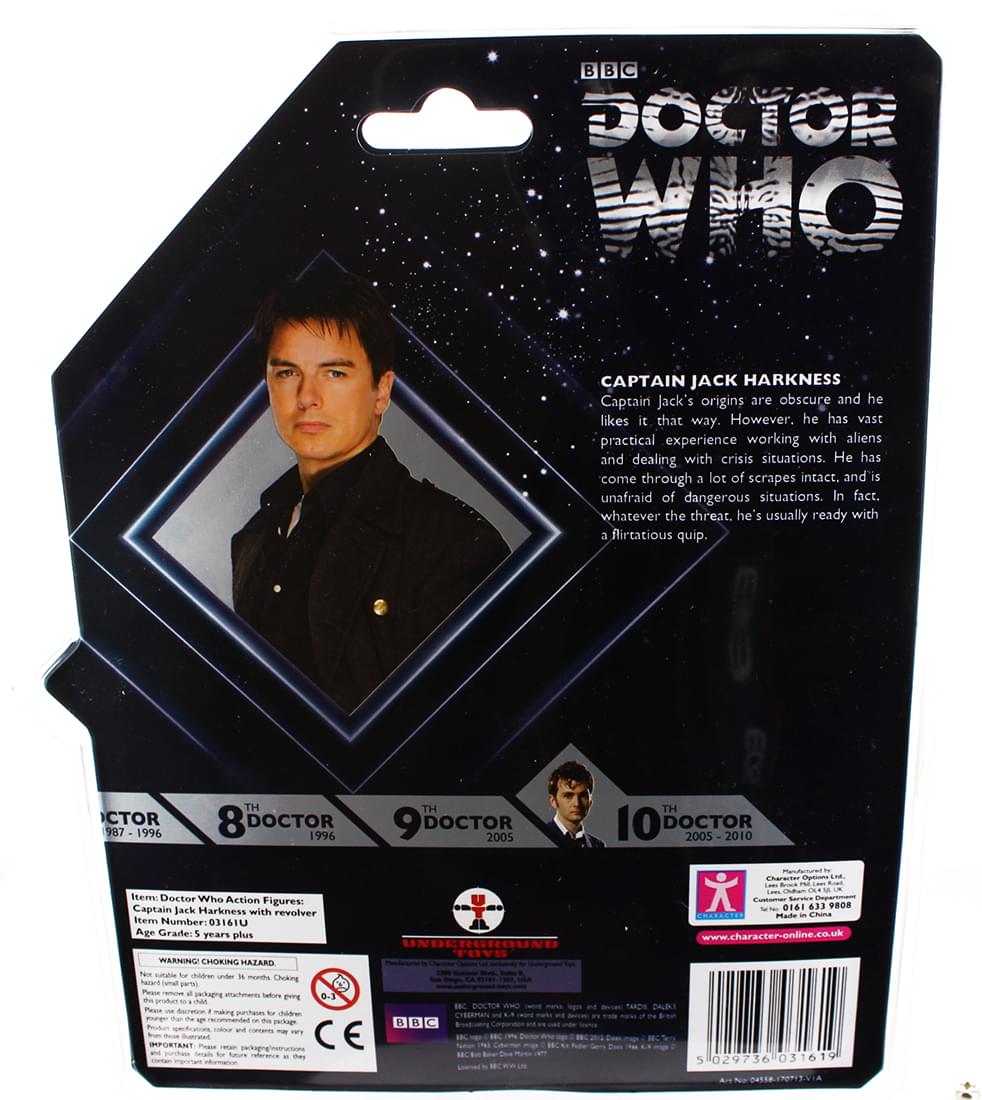Doctor Who 5" Action Figure Captain Jack Harkness