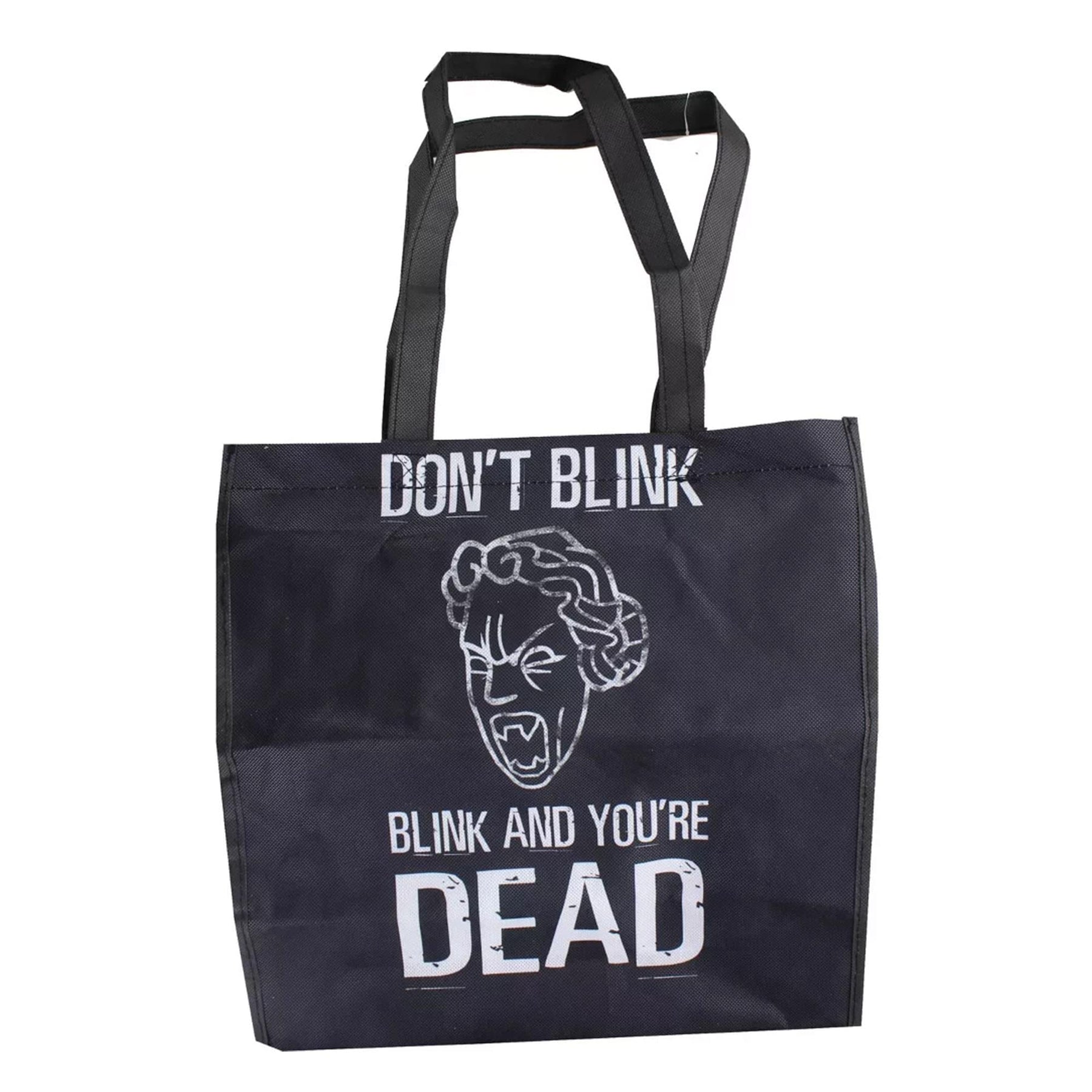 Doctor Who Large Tote Bag: Don’t Blink/ Blink And You're Dead