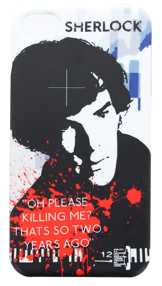 Sherlock iPhone 4 Hard Snap Case: Killing Me
