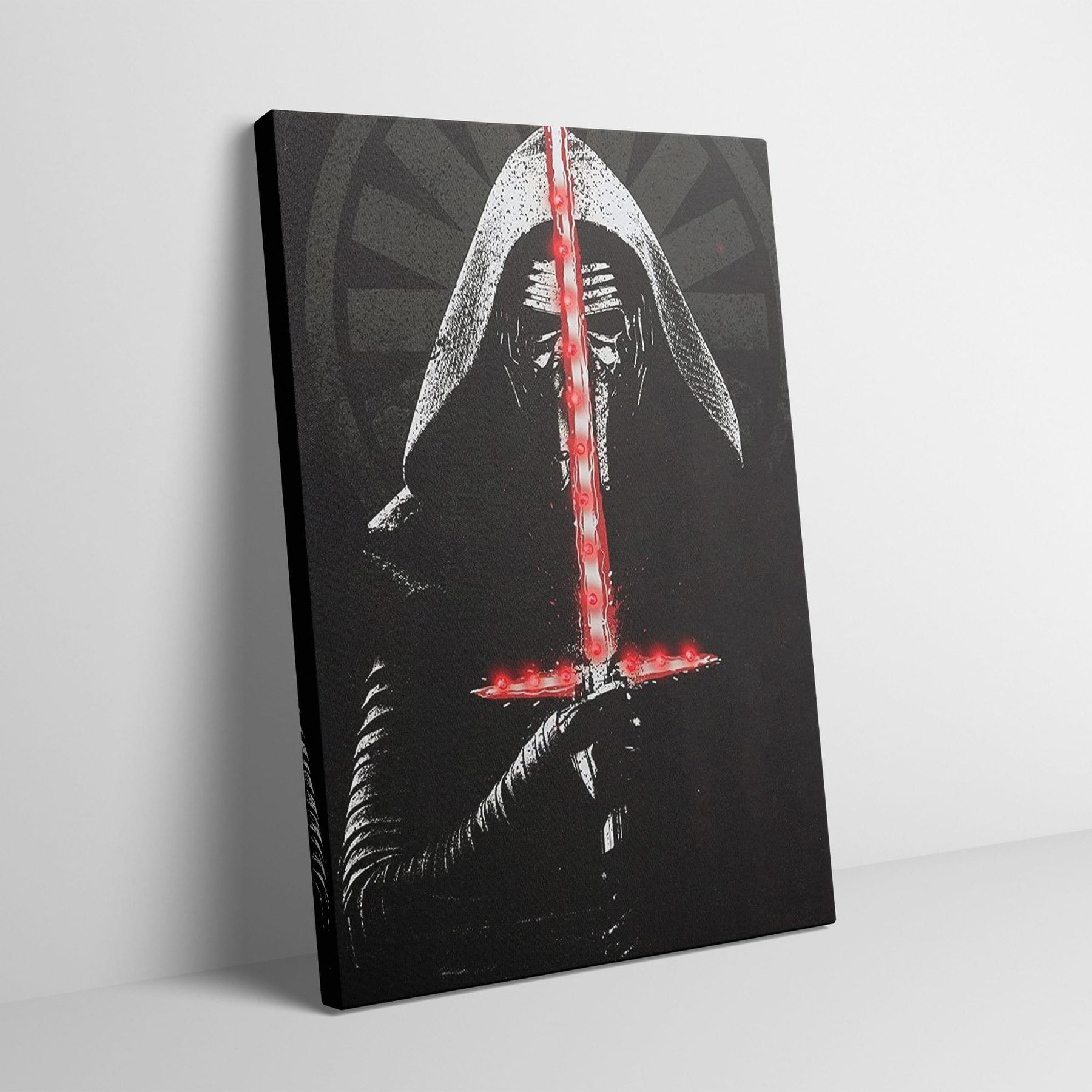 Star Wars Kylo Ren Illuminating Canvas Wall Art