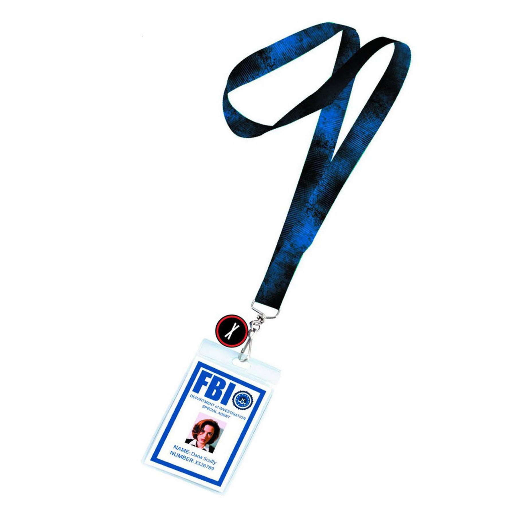 The X-Files Dana Scully ID Lanyard with Charm