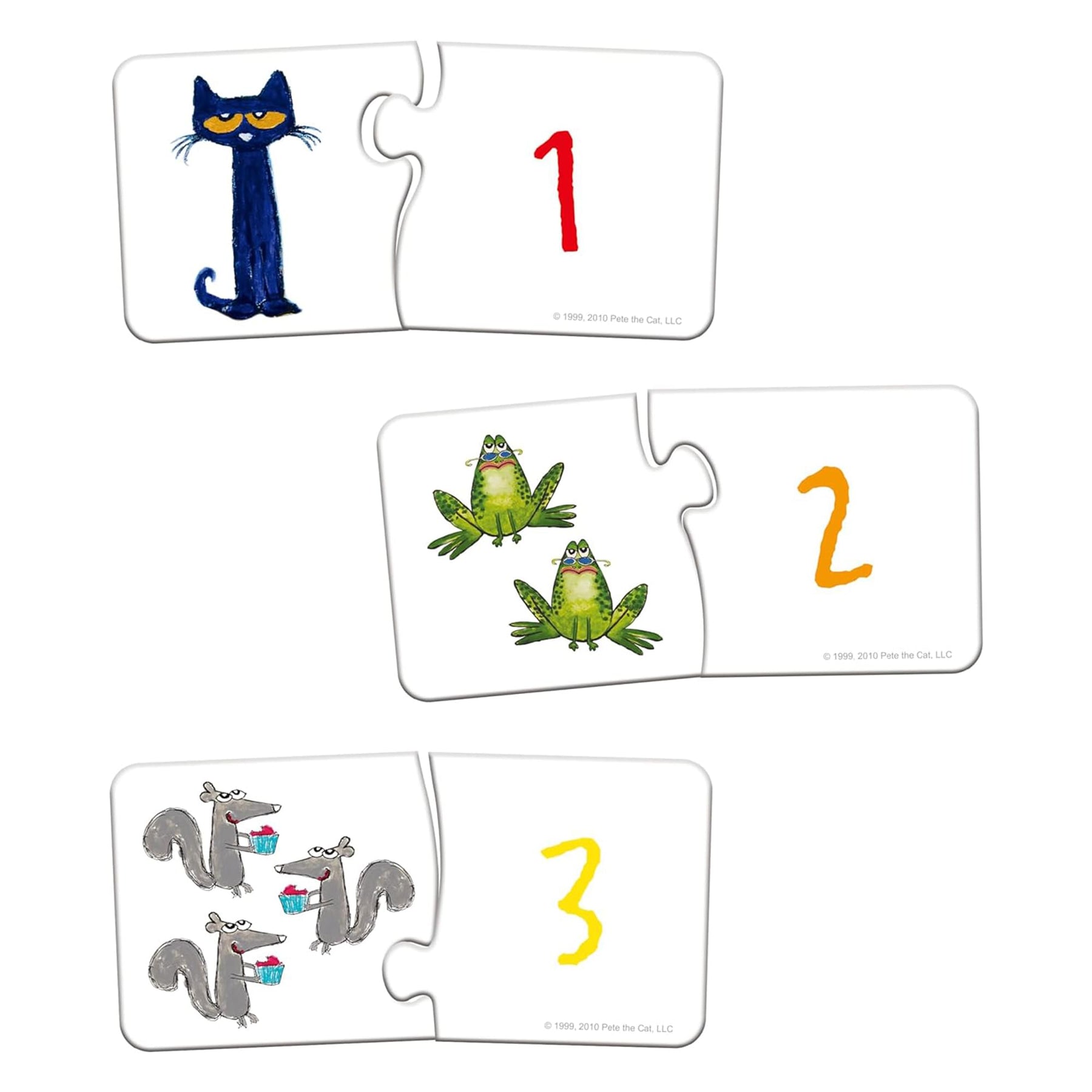 Pete the Cat Match It! Counting Game