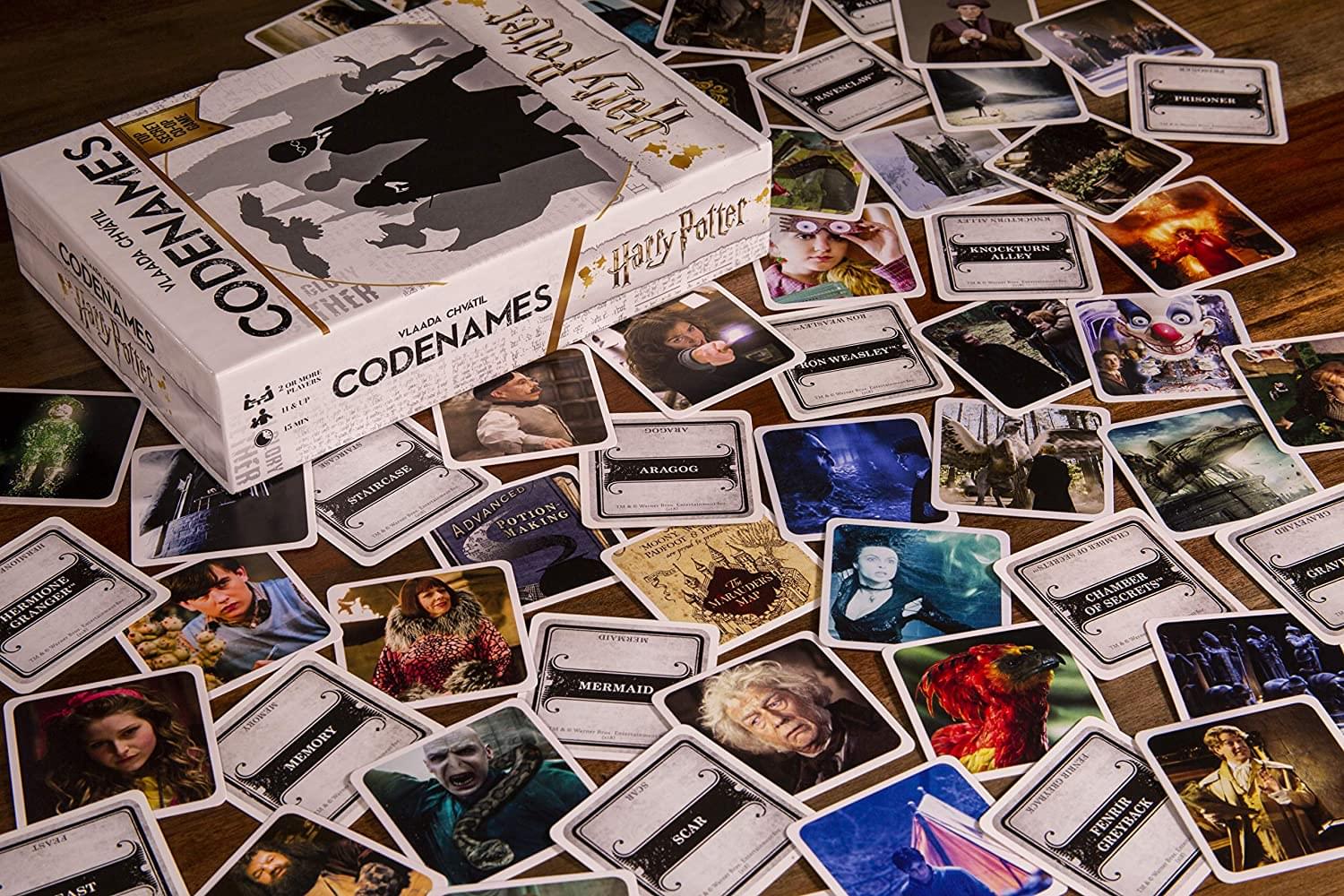 Harry Potter Codenames Top Secret Co-Op Game | For 2+ Players