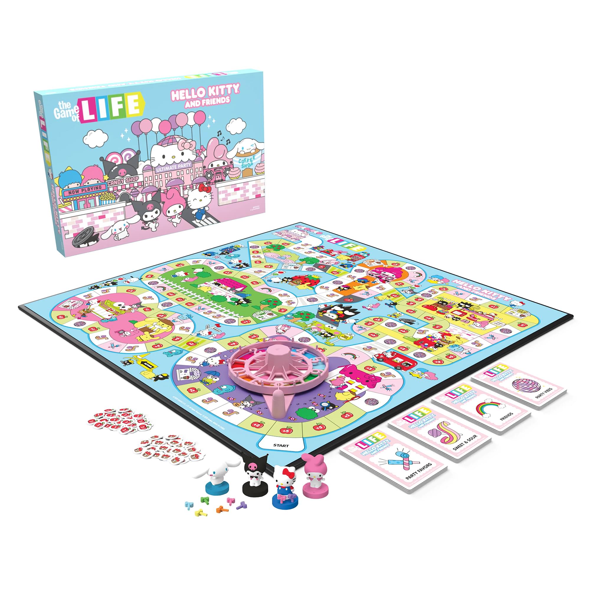 Sanrio Hello Kitty and Friends Life Board Game | Free Shipping