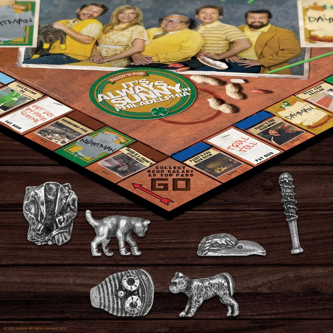Its Always Sunny In Philadelphia Monopoly Board Game