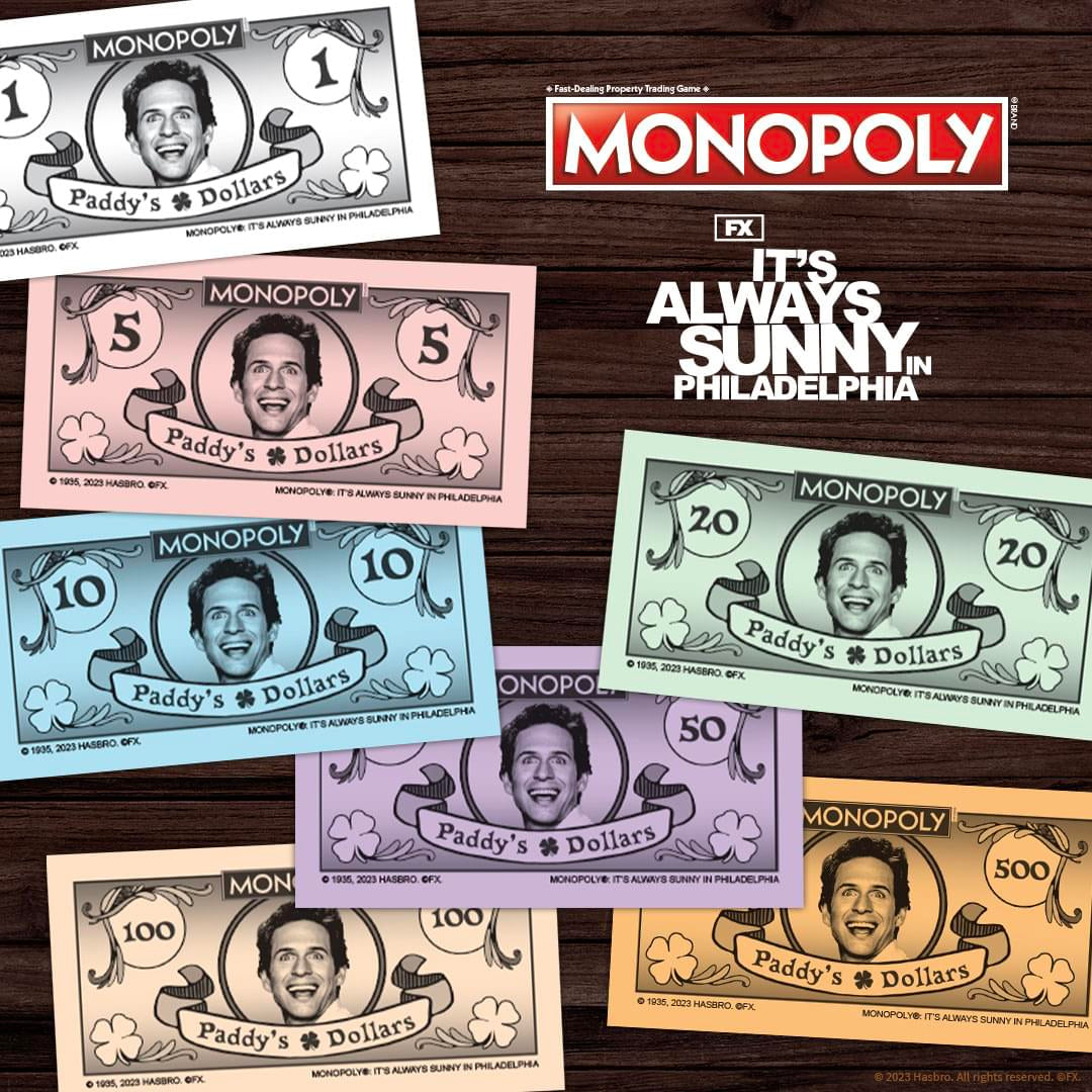 Its Always Sunny In Philadelphia Monopoly Board Game