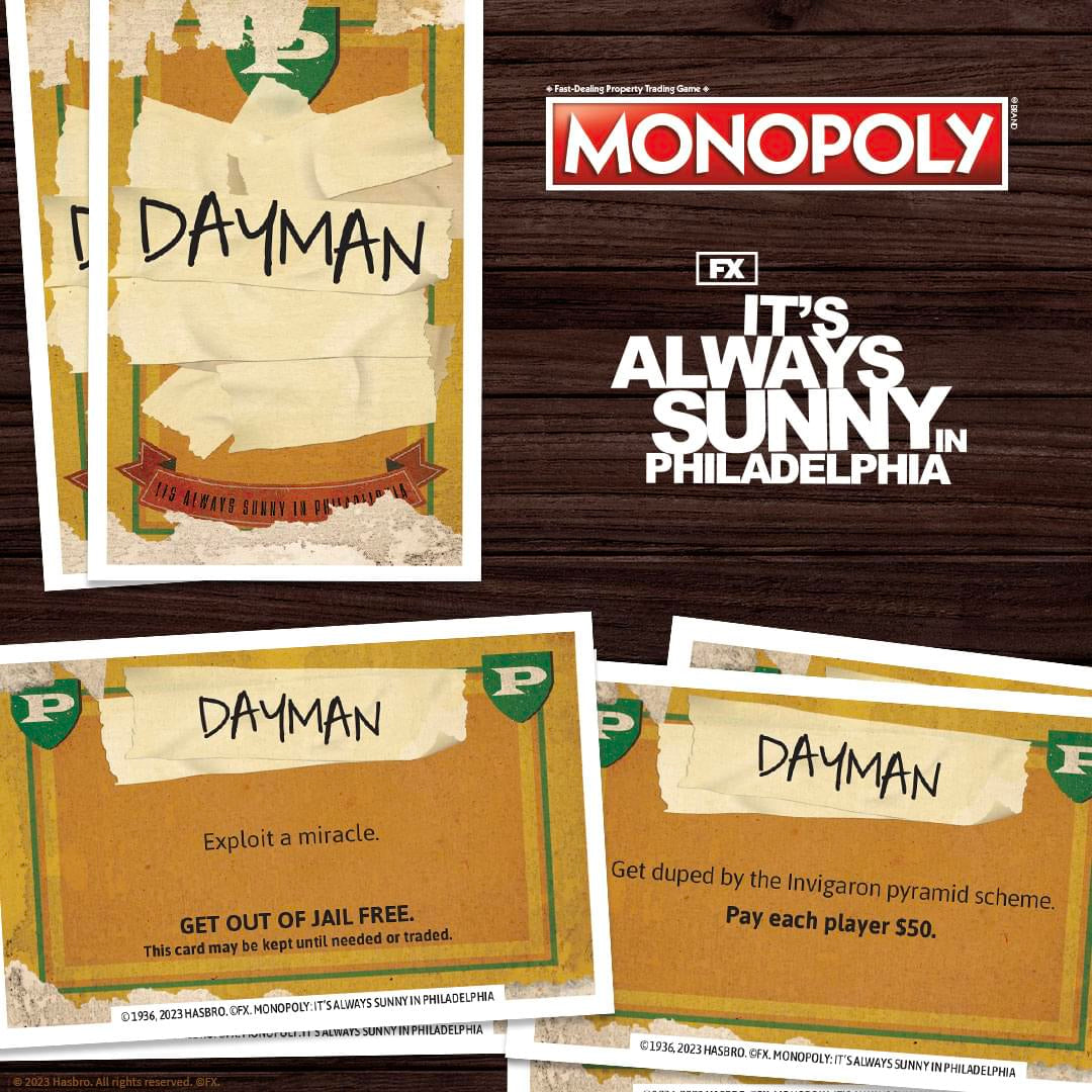 Its Always Sunny In Philadelphia Monopoly Board Game