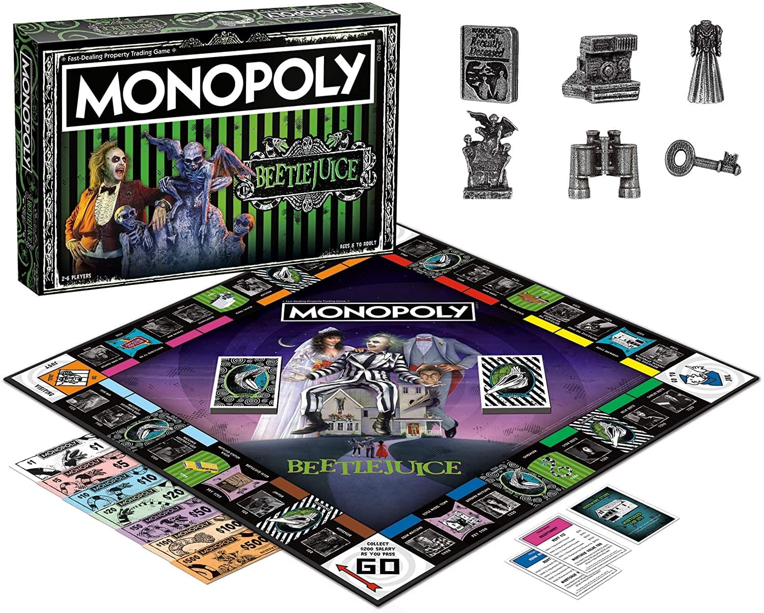 Beetlejuice Monopoly Board Game | For 2-6 Players