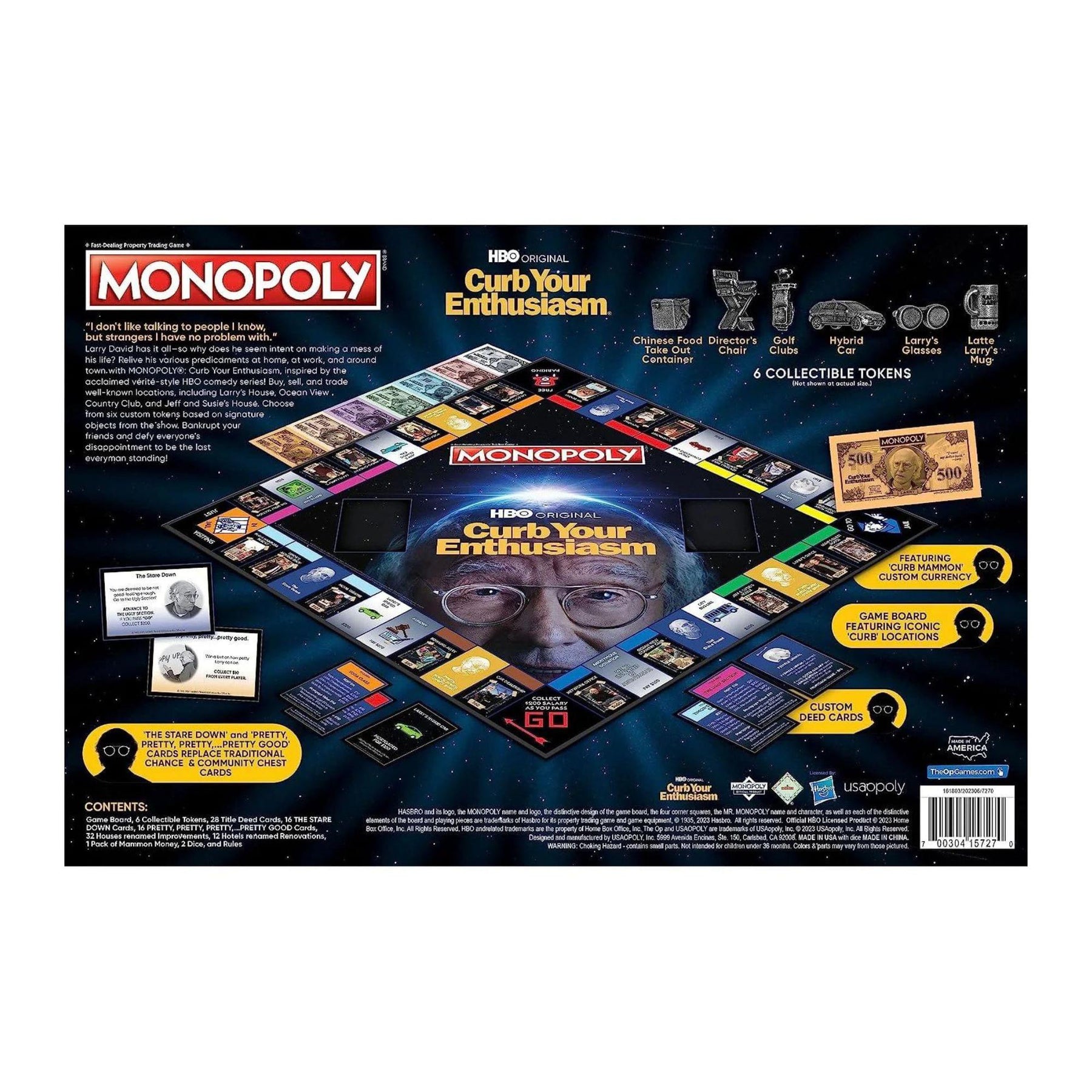Curb Your Enthusiasm Monopoly Board Game
