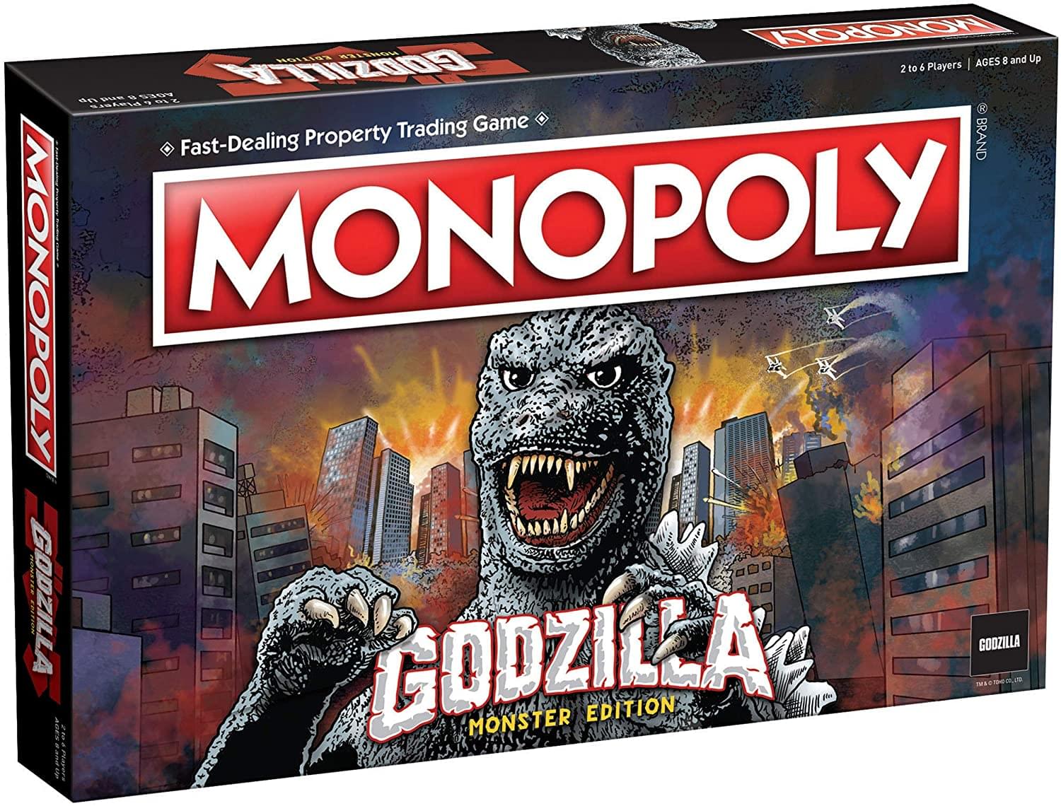 Godzilla Monopoly Board Game | For 2-6 Players