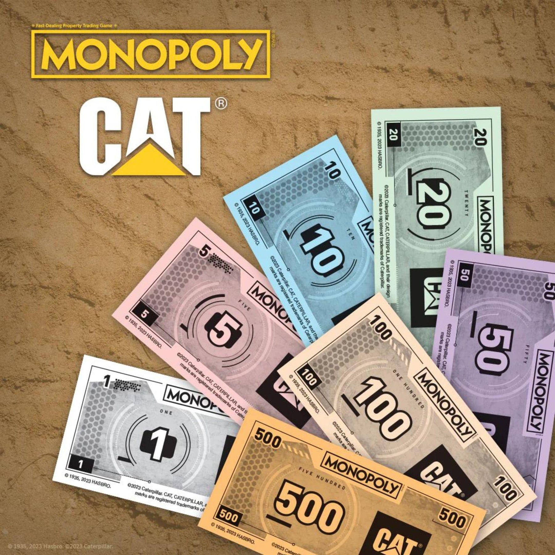 Caterpiller Monopoly Board Game