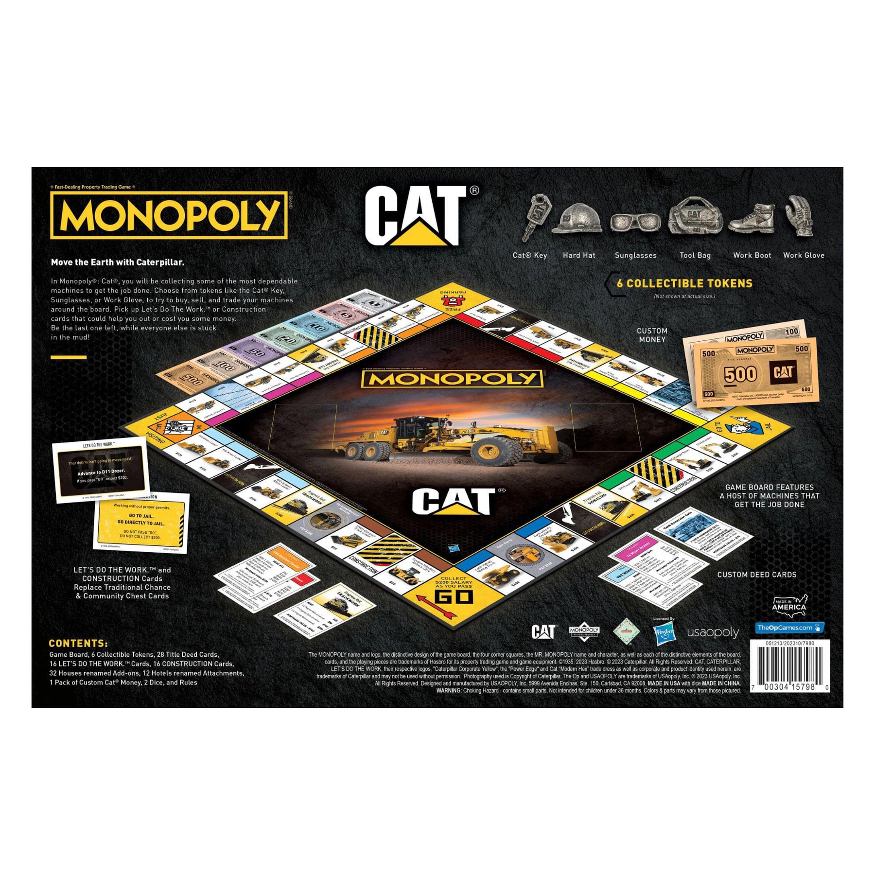 Caterpiller Monopoly Board Game