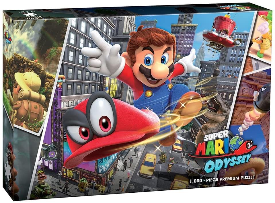 Super Mario Odyssey Snapshots 1000 Piece Jigsaw Puzzle
