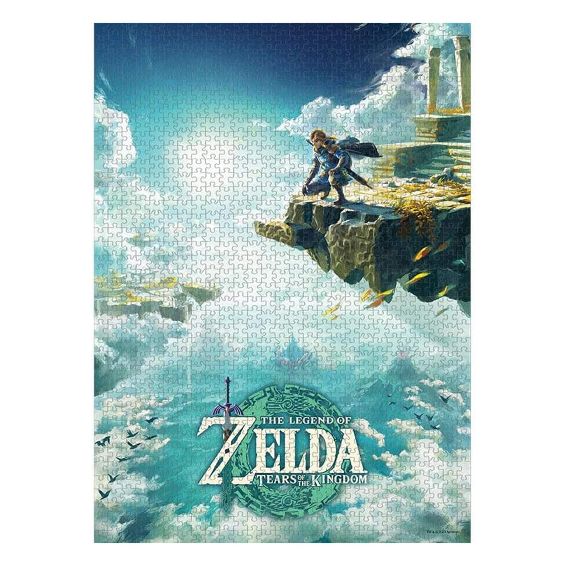 The Legend of Zelda "Tears of The Kingdom" 1000 Piece Jigsaw Puzzle