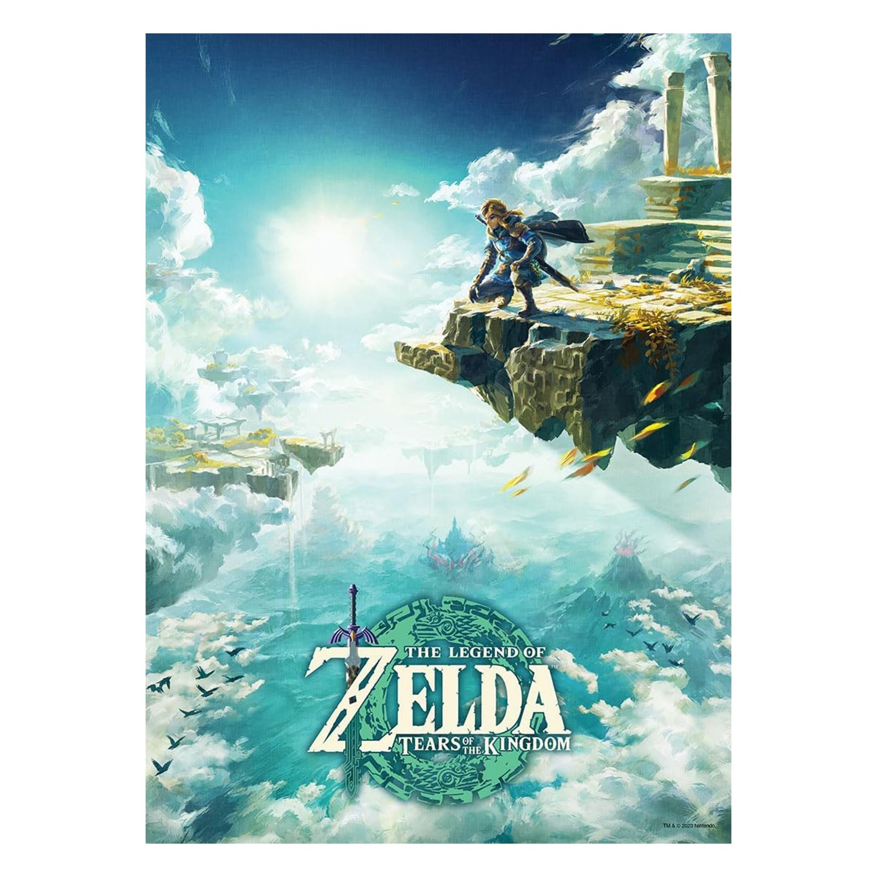 The Legend of Zelda "Tears of The Kingdom" 1000 Piece Jigsaw Puzzle