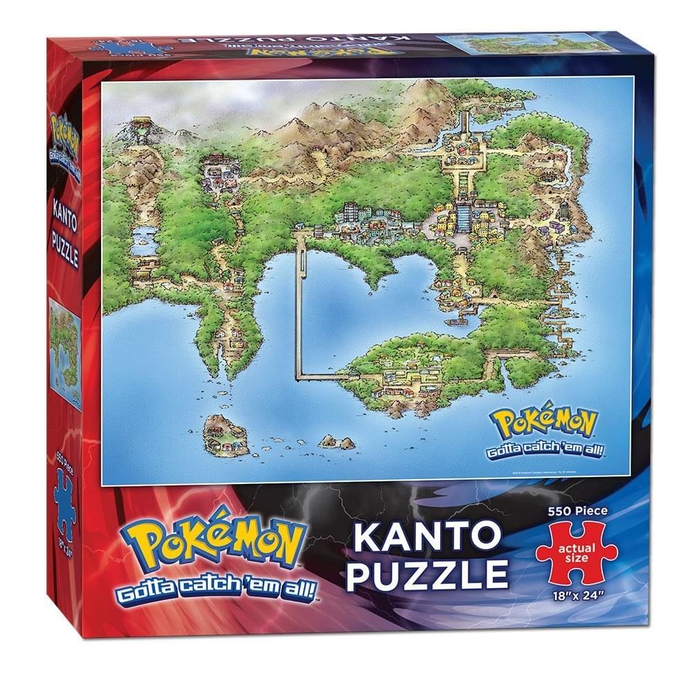 Pokemon Kanto 550-Piece Puzzle