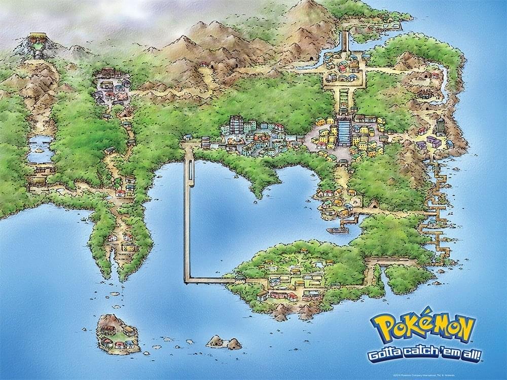 Pokemon Kanto 550-Piece Puzzle