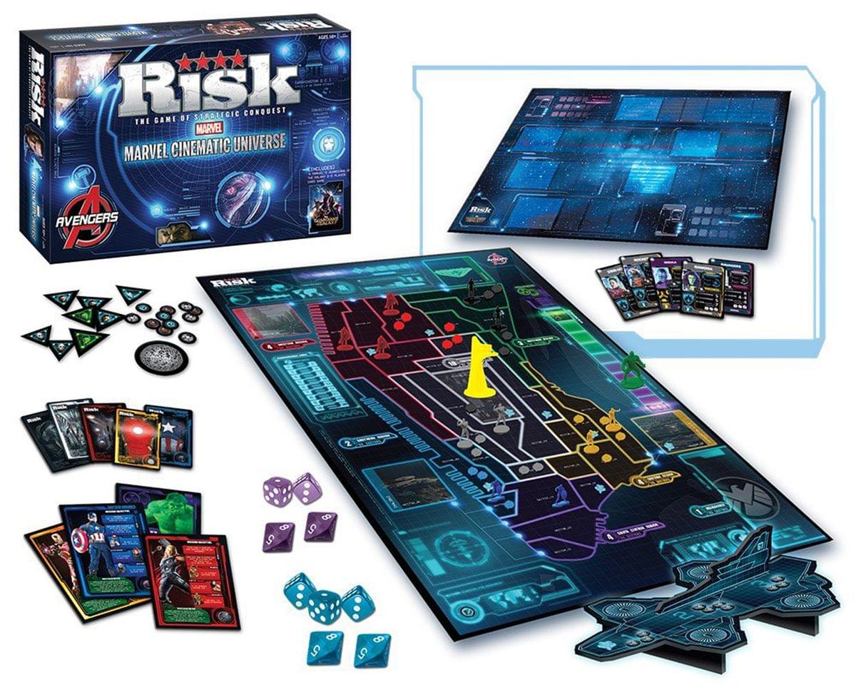 The Avengers Risk Board Game
