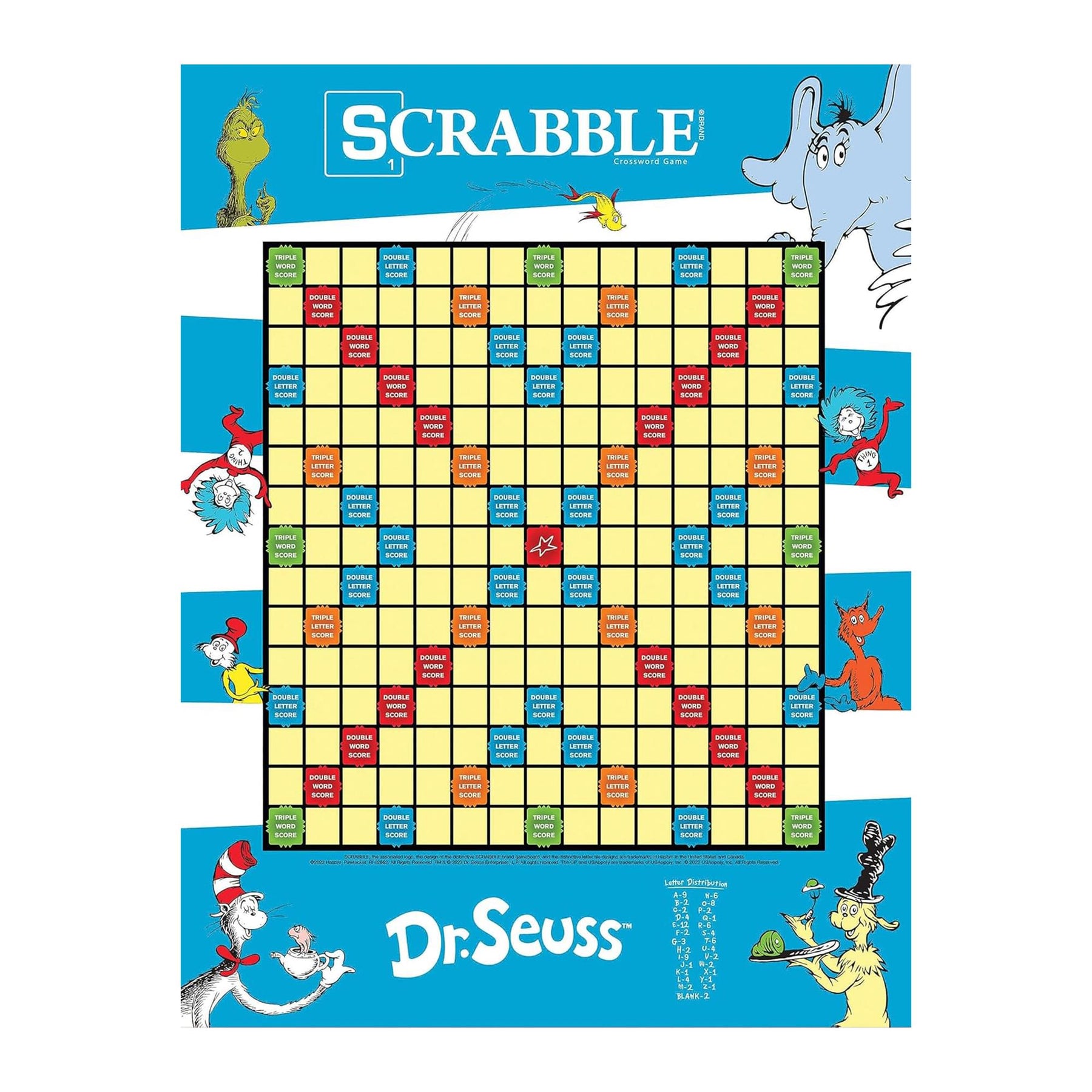 Dr. Seuss Scrabble Word Game