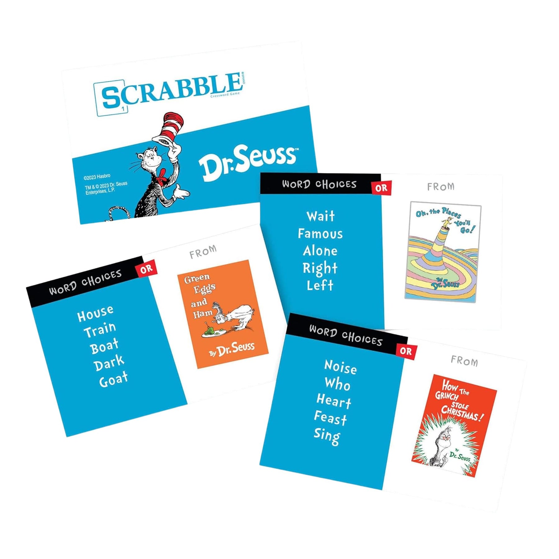 Dr. Seuss Scrabble Word Game