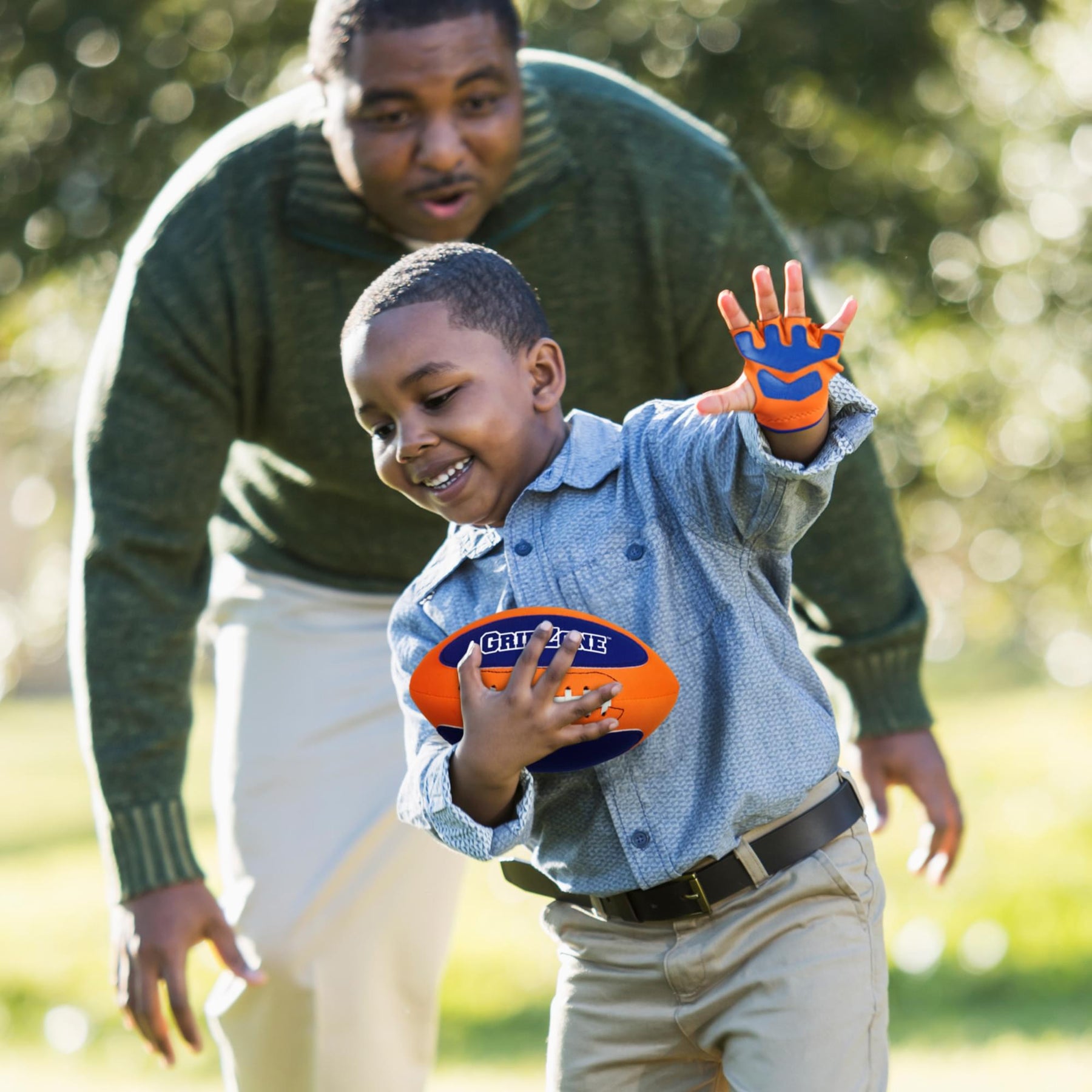 GripZone Waterproof Football Touchdown Set