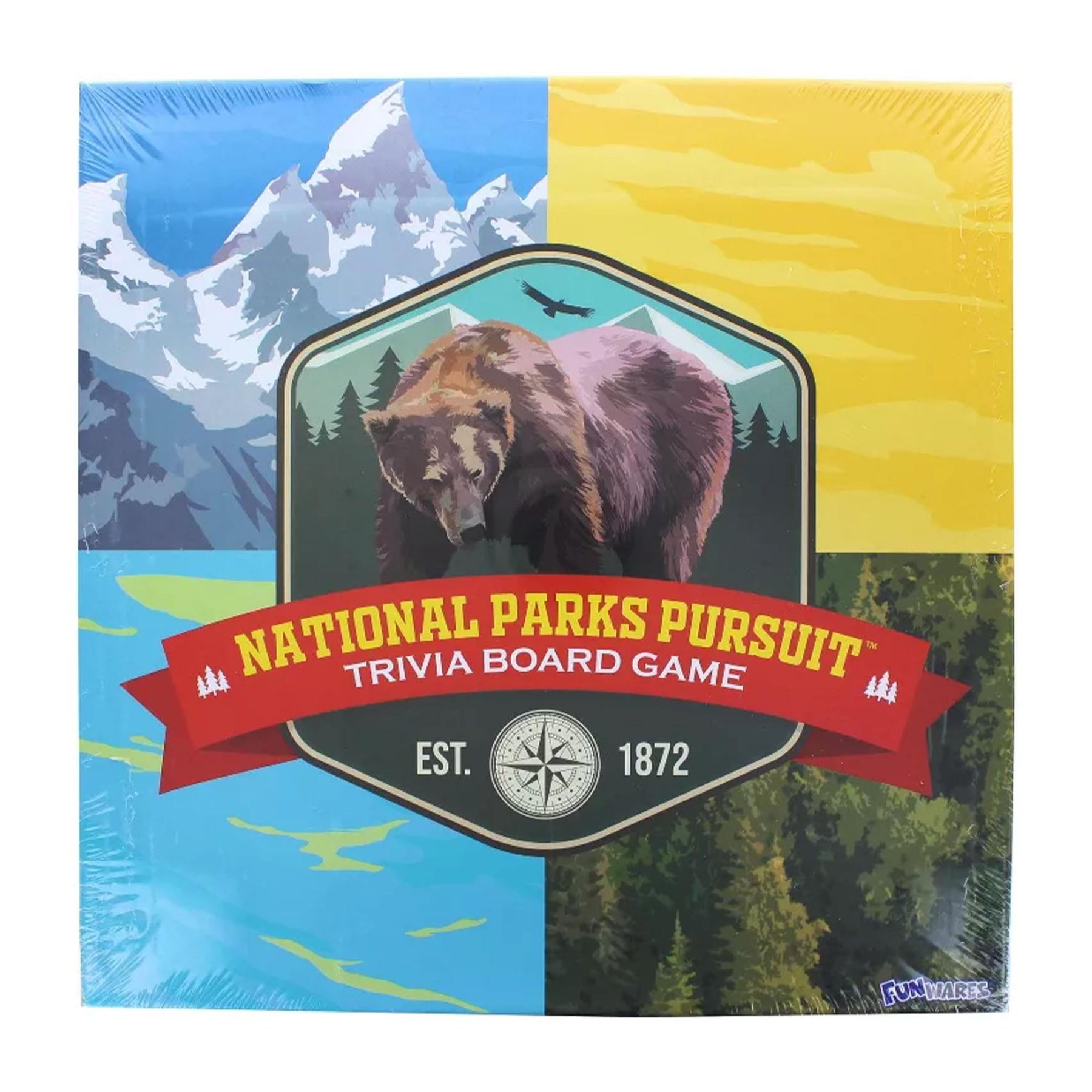 National Parks Pursuit Family Trivia Board Game | 2+ Players