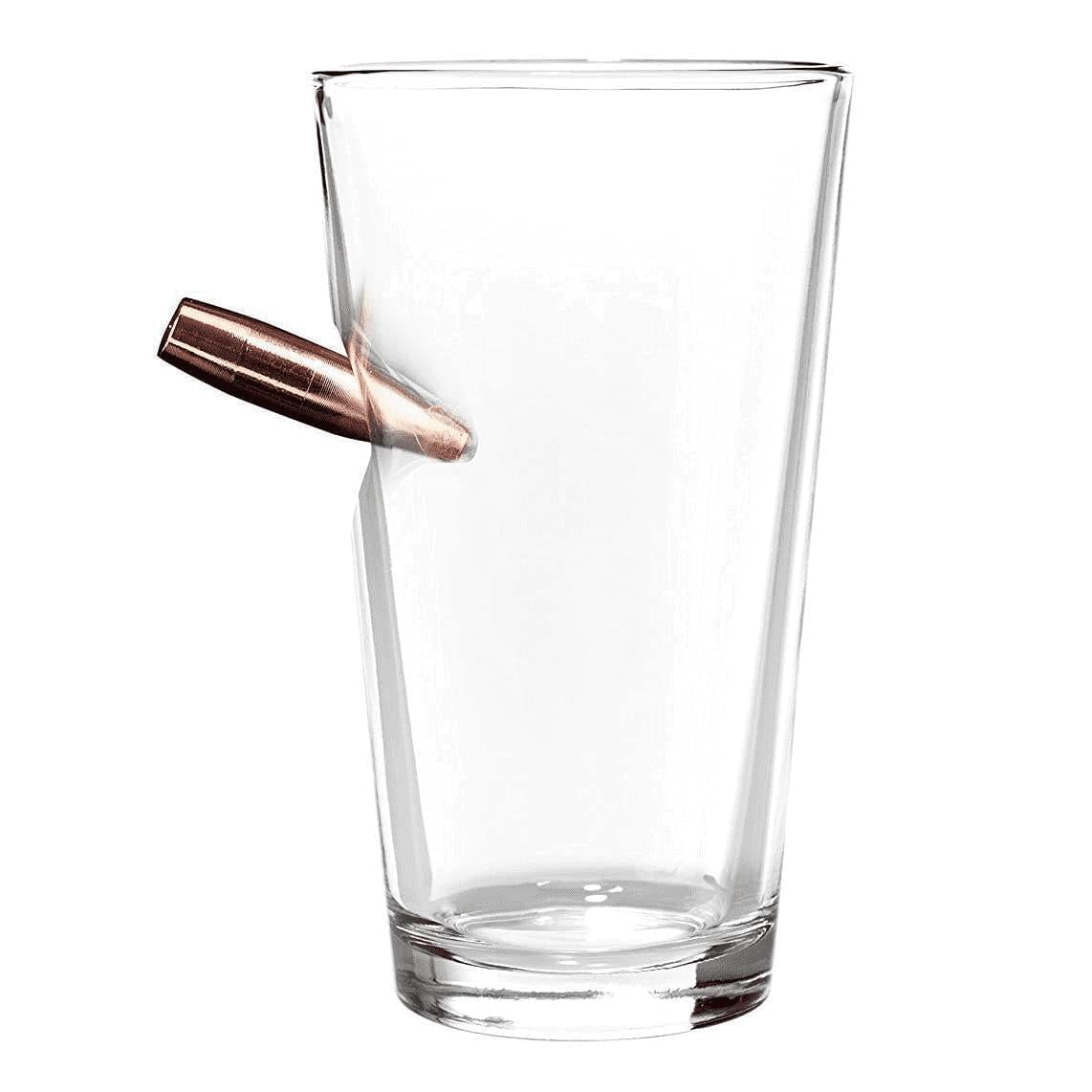 Last Man Standing | Embedded Bullet 17oz Pint Glass