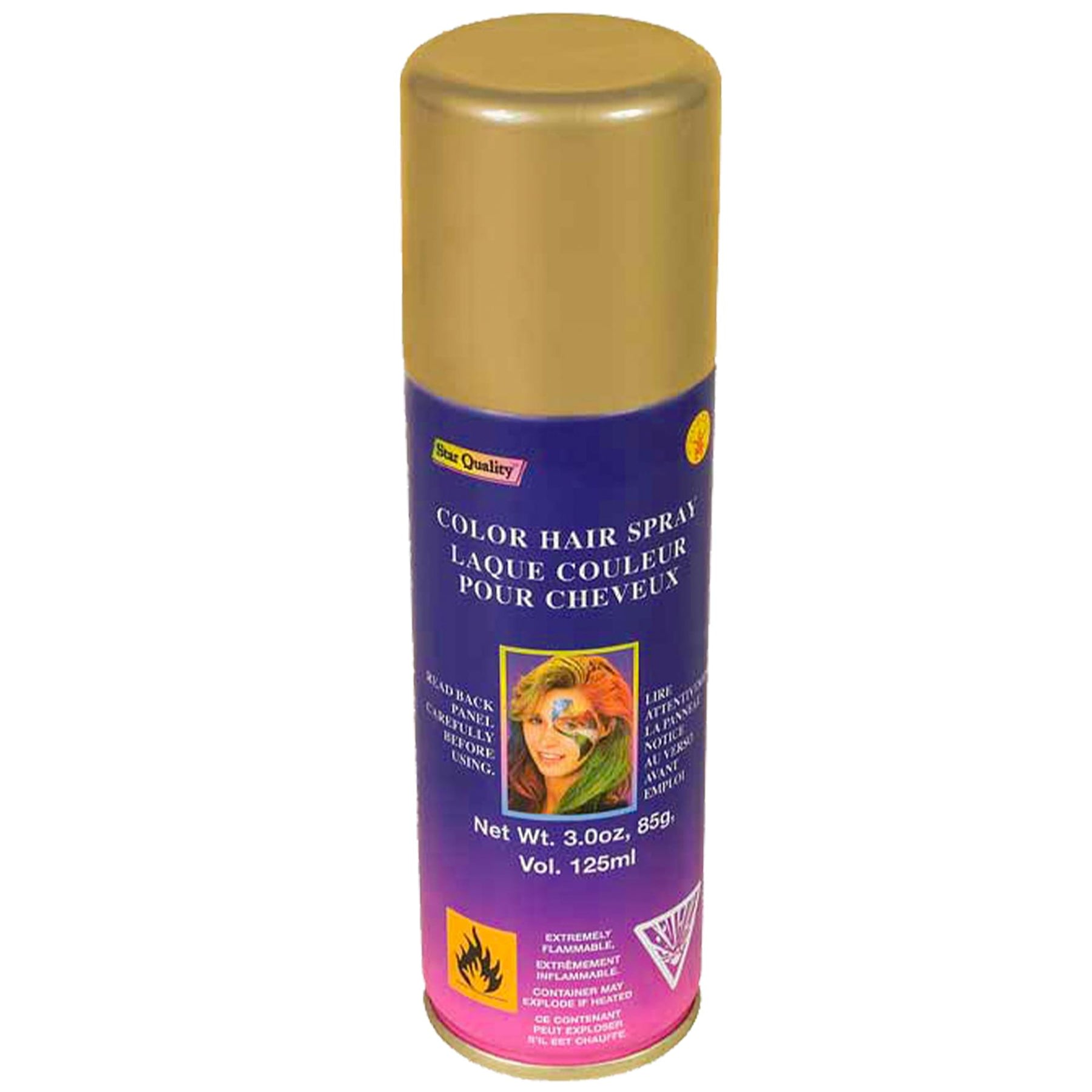 Gold Hair Spray Child Costume