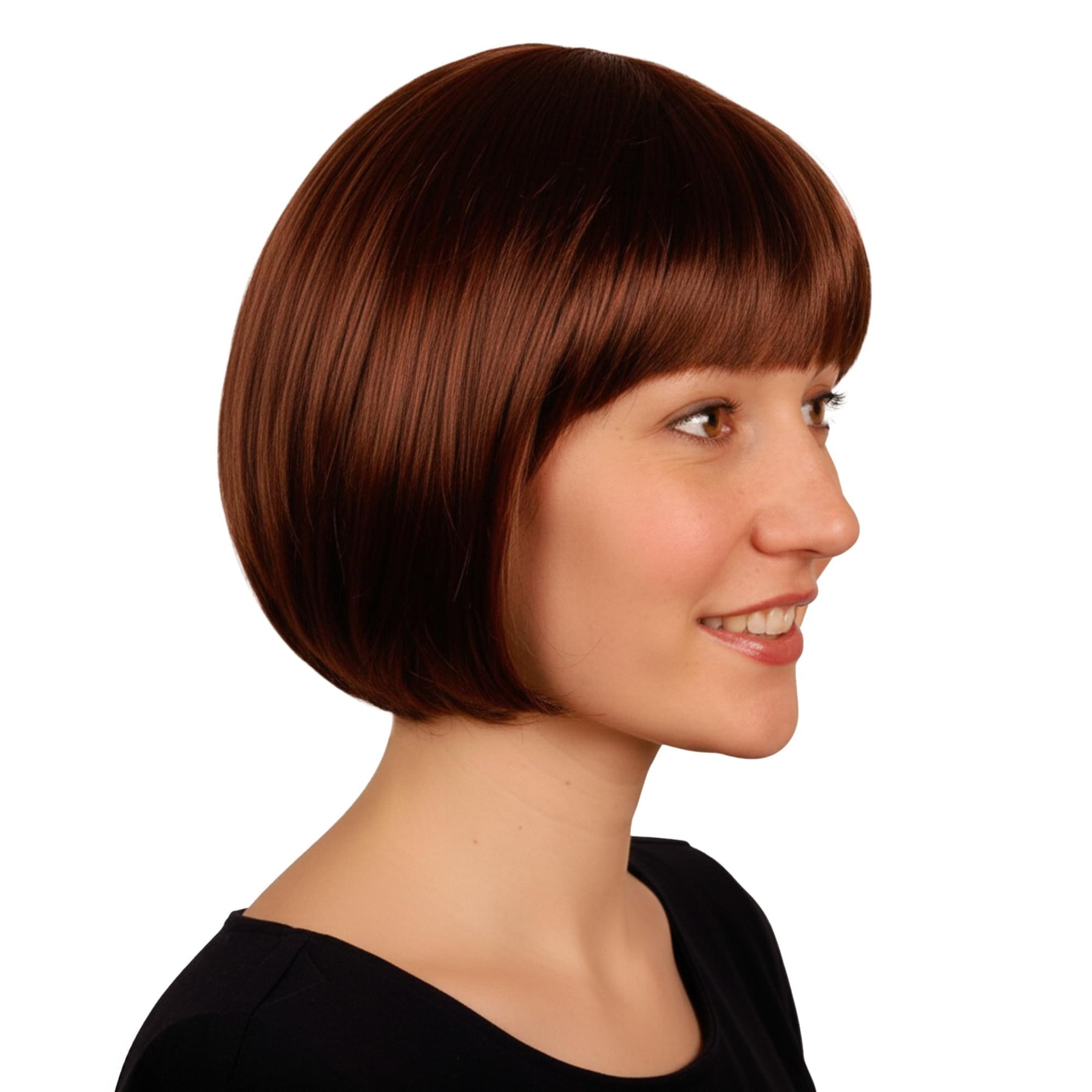 Eve Short Brown Adult Costume Wig