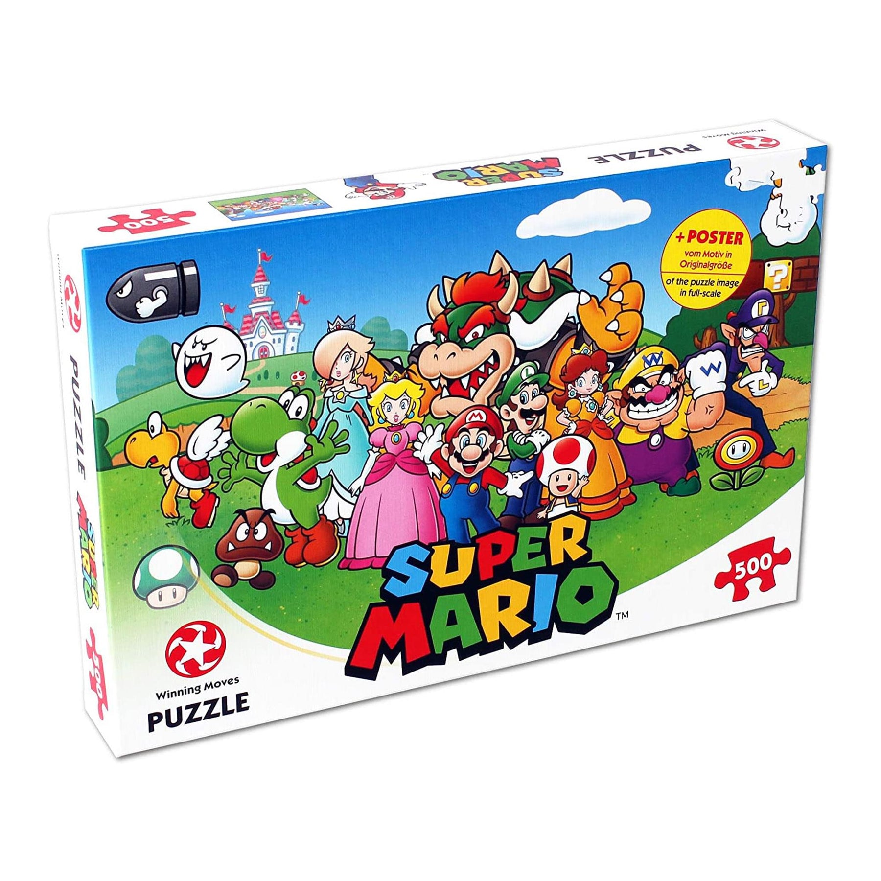 Mario and Friends 500 Piece Jigsaw Puzzle