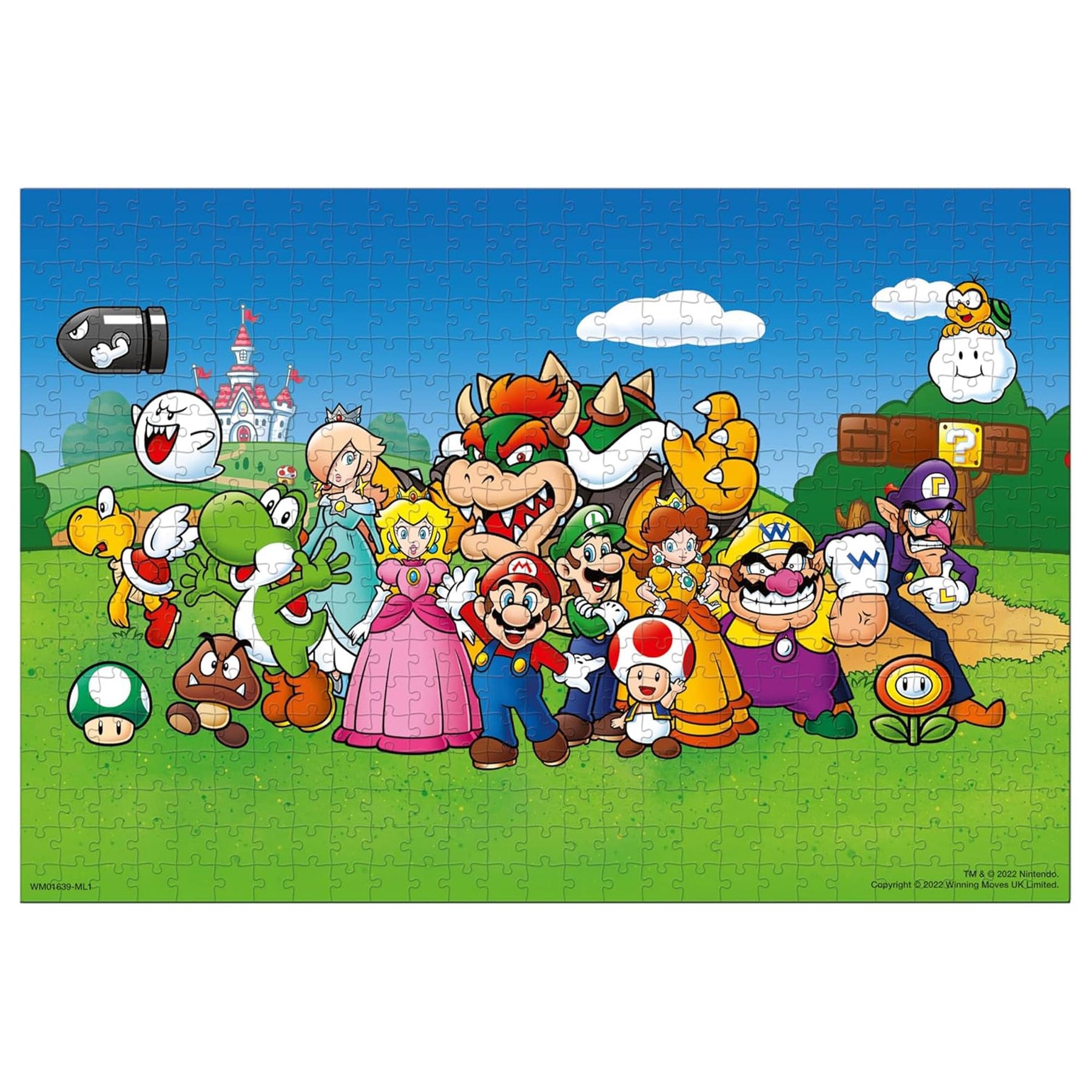 Mario and Friends 500 Piece Jigsaw Puzzle