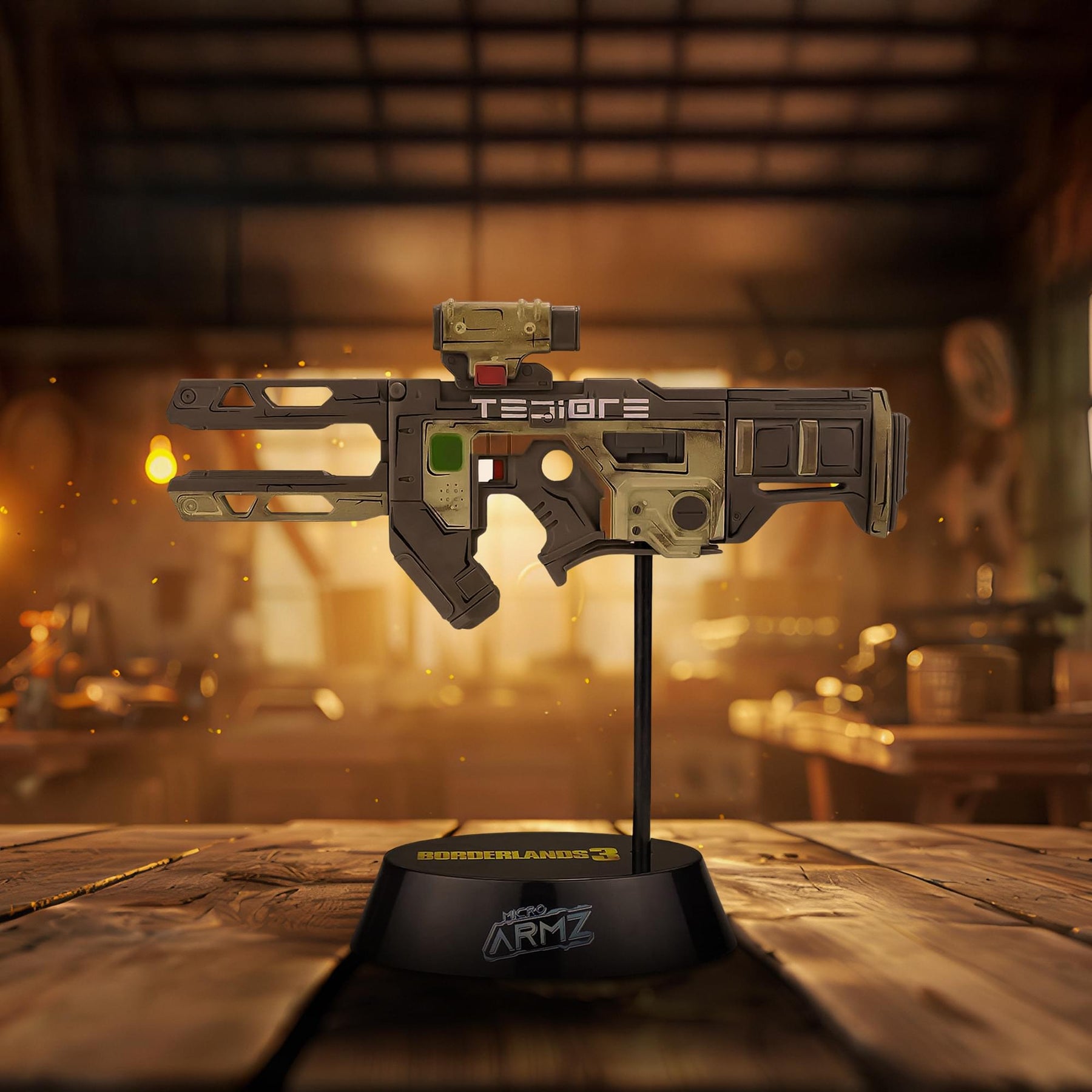 Borderlands 3 MicroArmz 8 Inch Scaled Replica Weapon | Tediore SMG