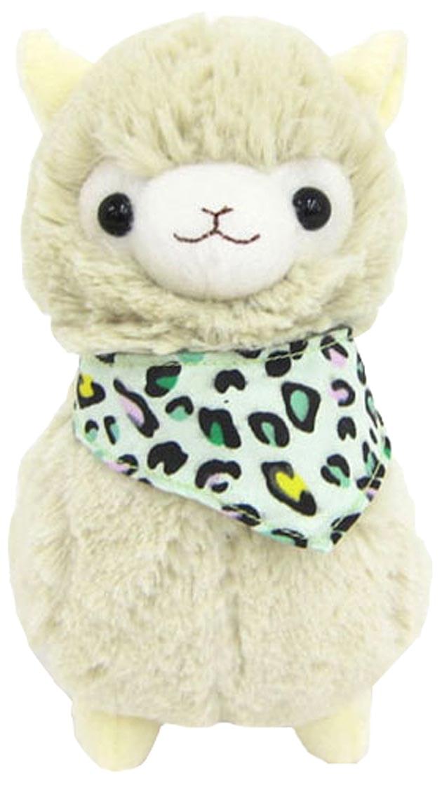 Llama Bandana Alpaca 18" Prime Plush Khaki
