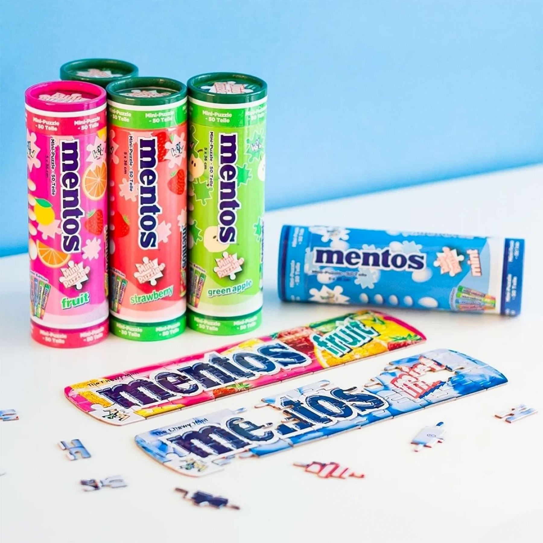 Mentos 50 Piece Mini Jigsaw Puzzle | Strawberry