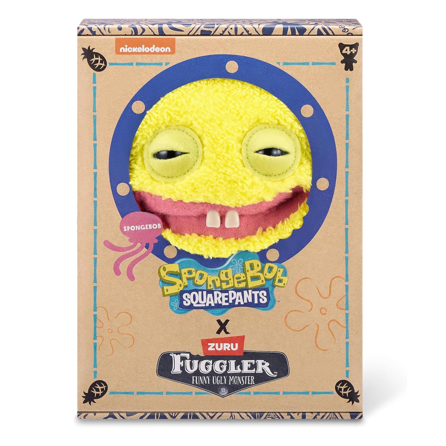 SpongeBob SquarePants x Fuggler 9 Inch Collector Plush | Spongebob