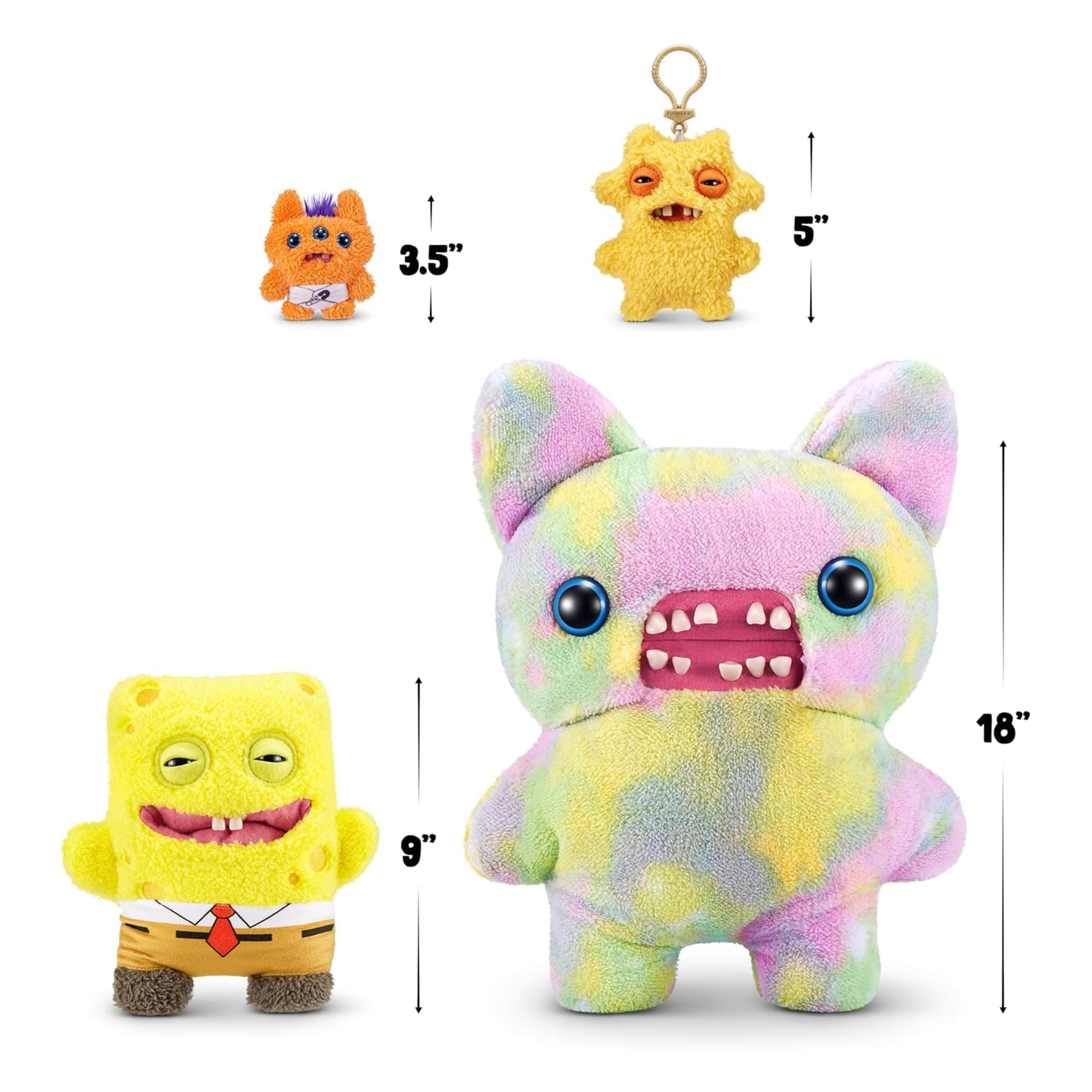 SpongeBob SquarePants x Fuggler 9 Inch Collector Plush | Spongebob