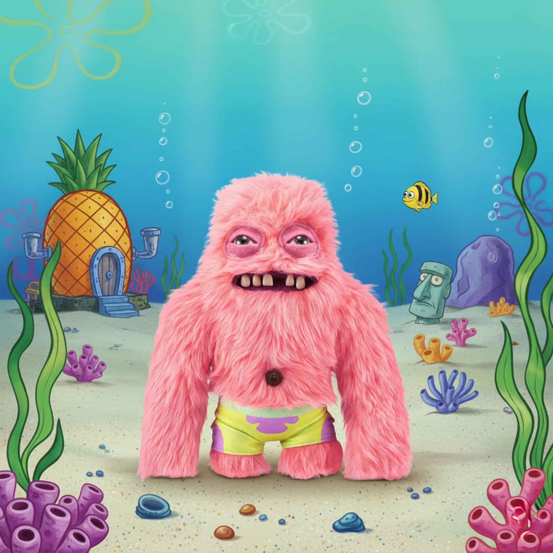 SpongeBob SquarePants x Fuggler 9 Inch Collector Plush | Patrick