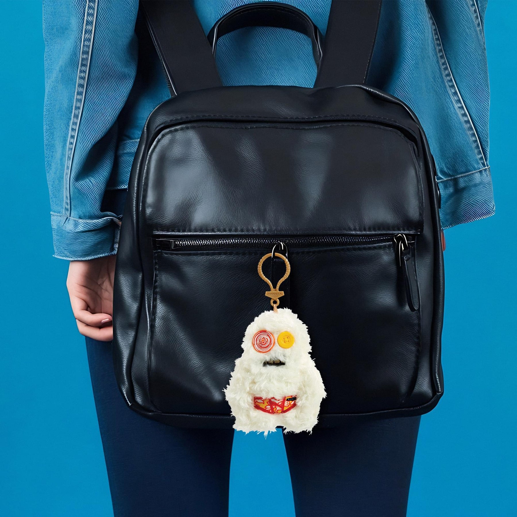 Fugglers 5-Inch Plush Clip-On | Sasquoosh - White