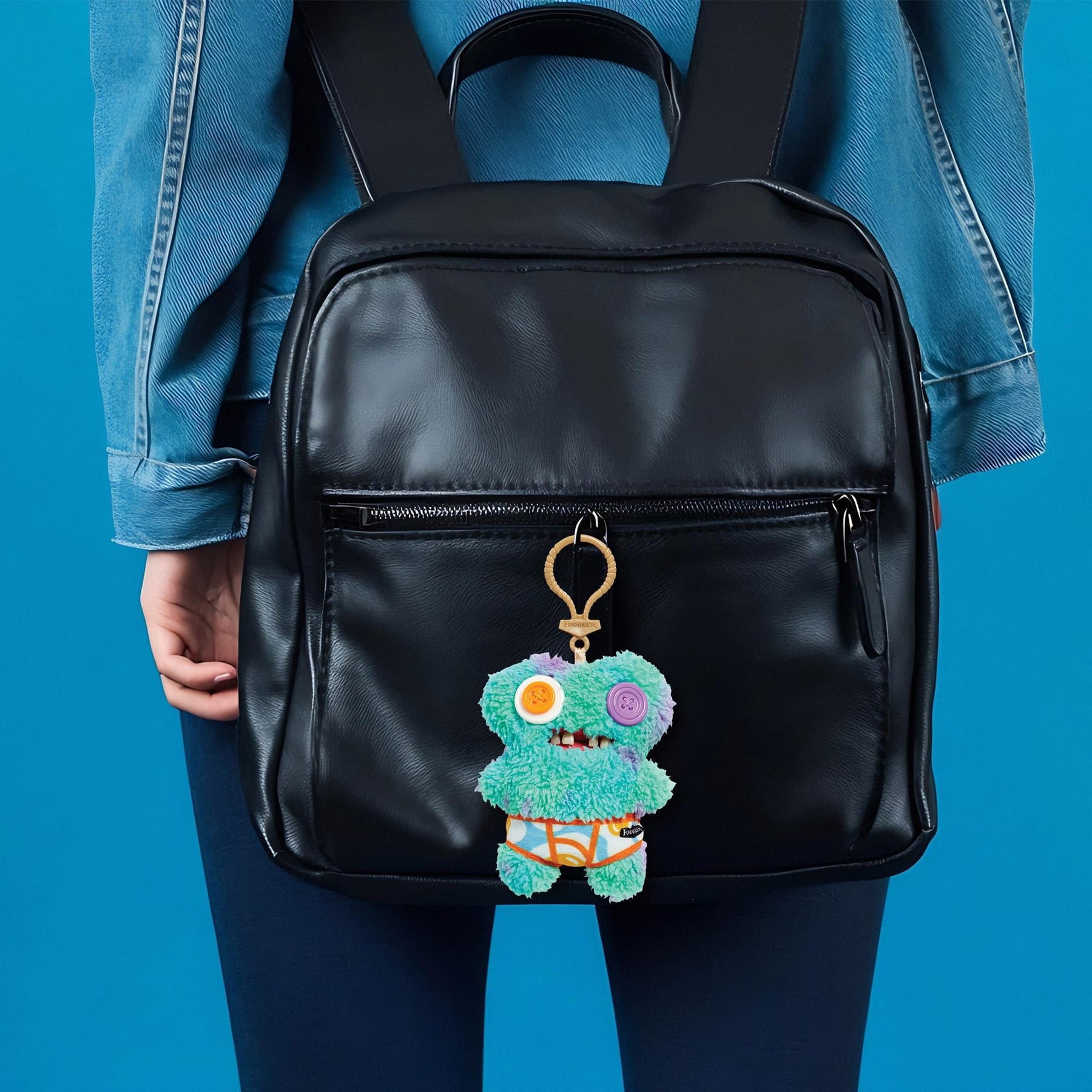 Fugglers 5-Inch Plush Clip-On | Gaptooth McGoo - Multi