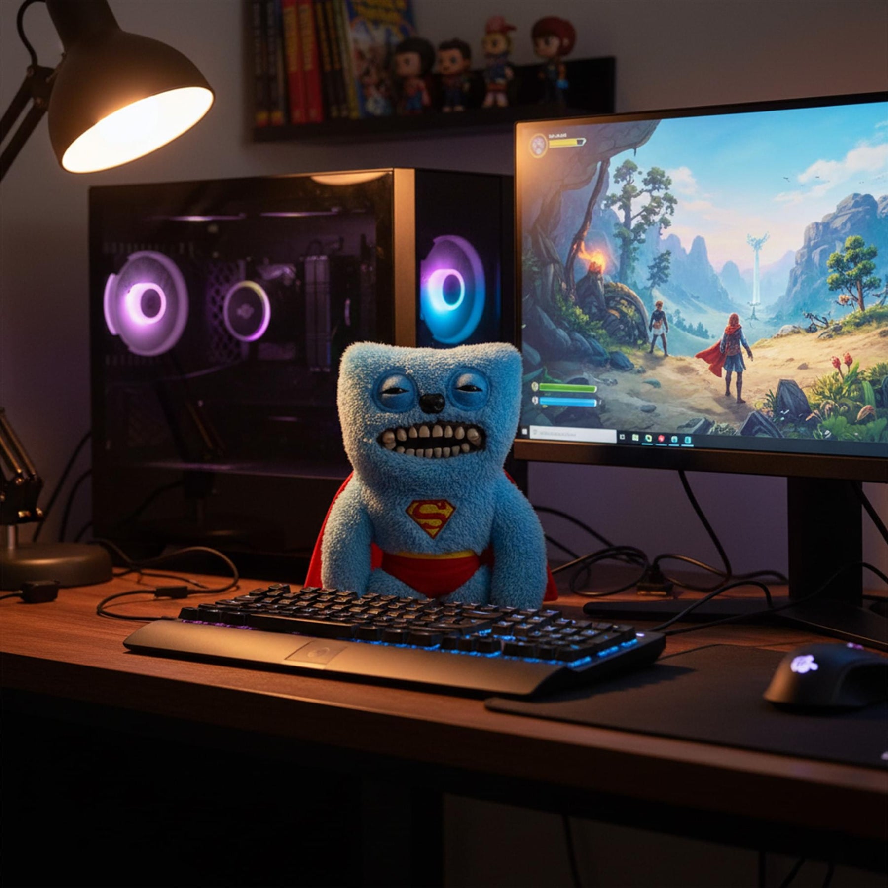 DC x Fuggler 9 Inch Collector Plush | Superman